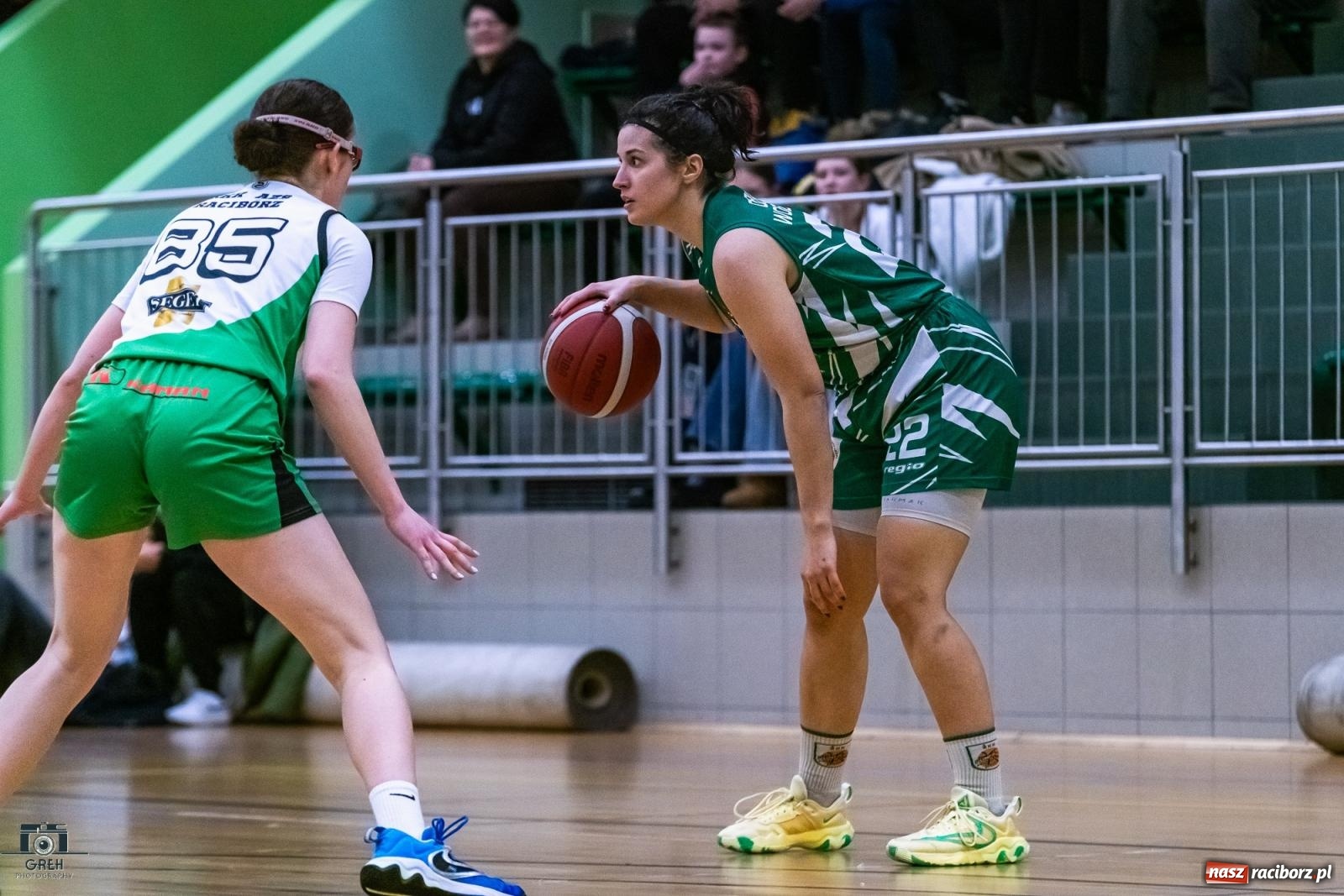 Zdjęcie w galerii na portalu naszraciborz.pl: Koszykarskie derby regionu dla wodzisławskiej Olimpii [FOTO i WIDEO] wiadomości z regionu