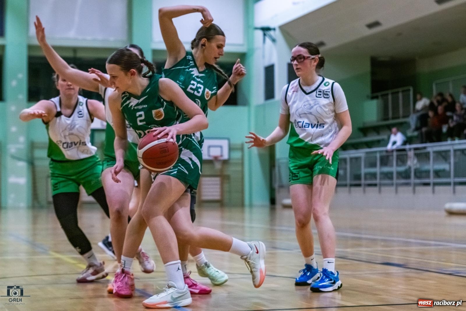 Zdjęcie w galerii na portalu naszraciborz.pl: Koszykarskie derby regionu dla wodzisławskiej Olimpii [FOTO i WIDEO] wiadomości z regionu