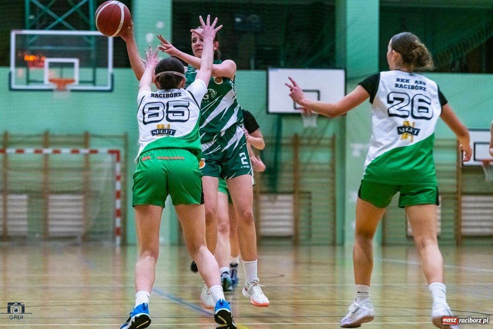 Zdjęcie w galerii na portalu naszraciborz.pl: Koszykarskie derby regionu dla wodzisławskiej Olimpii [FOTO i WIDEO] wiadomości z regionu