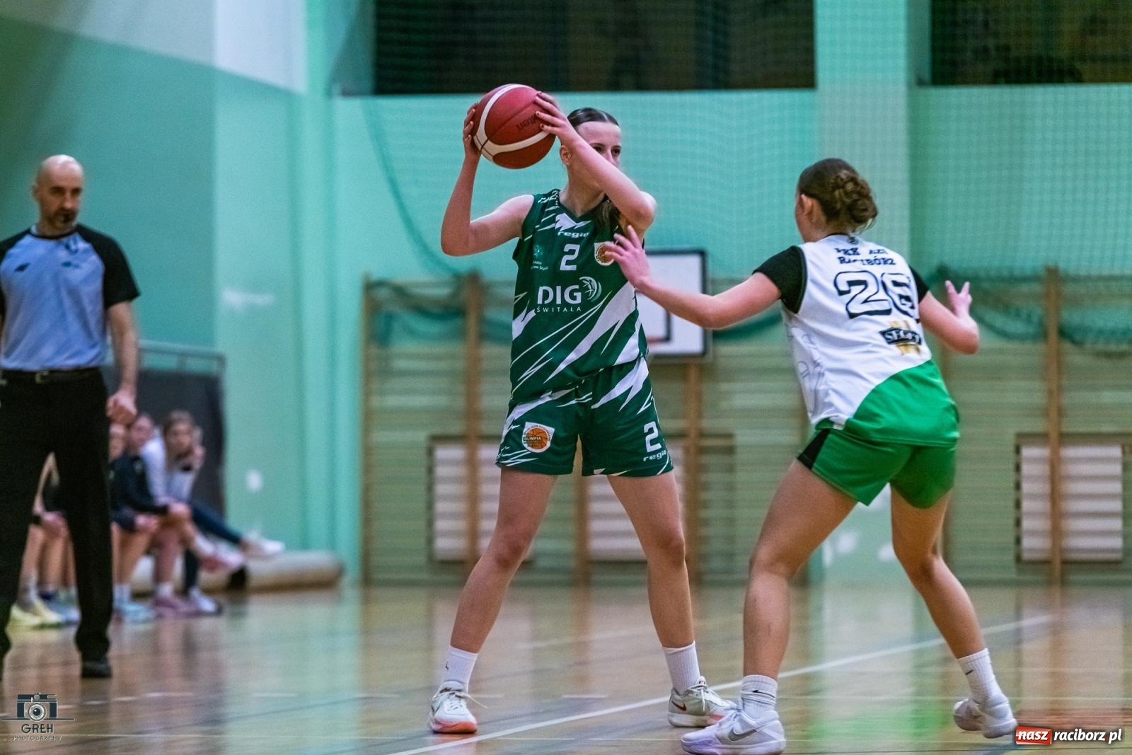 Zdjęcie w galerii na portalu naszraciborz.pl: Koszykarskie derby regionu dla wodzisławskiej Olimpii [FOTO i WIDEO] wiadomości z regionu