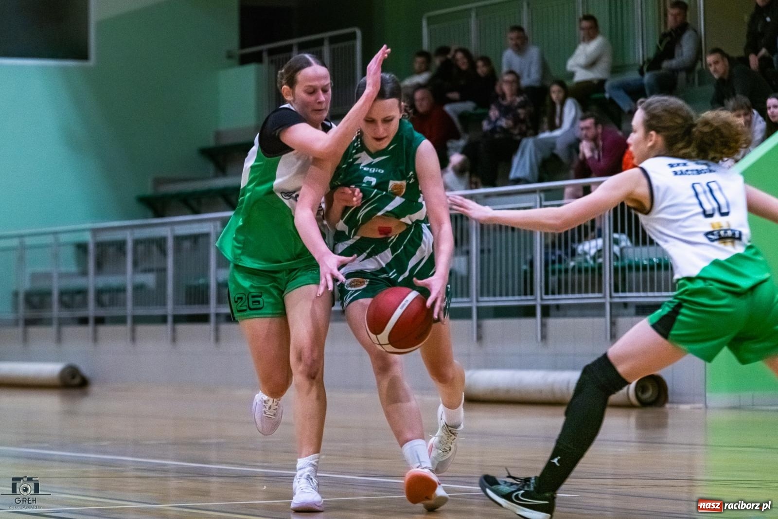 Zdjęcie w galerii na portalu naszraciborz.pl: Koszykarskie derby regionu dla wodzisławskiej Olimpii [FOTO i WIDEO] wiadomości z regionu
