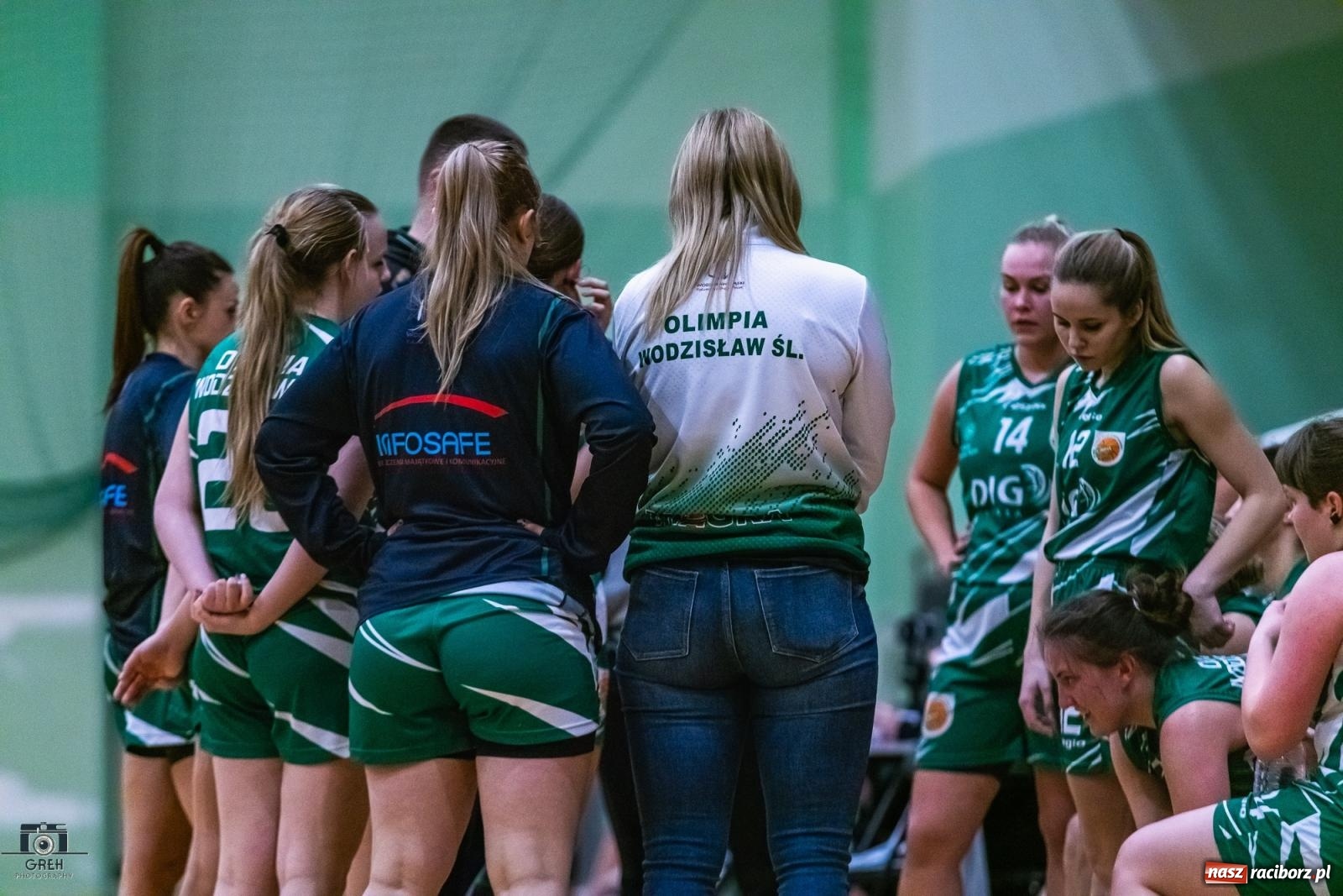 Zdjęcie w galerii na portalu naszraciborz.pl: Koszykarskie derby regionu dla wodzisławskiej Olimpii [FOTO i WIDEO] wiadomości z regionu