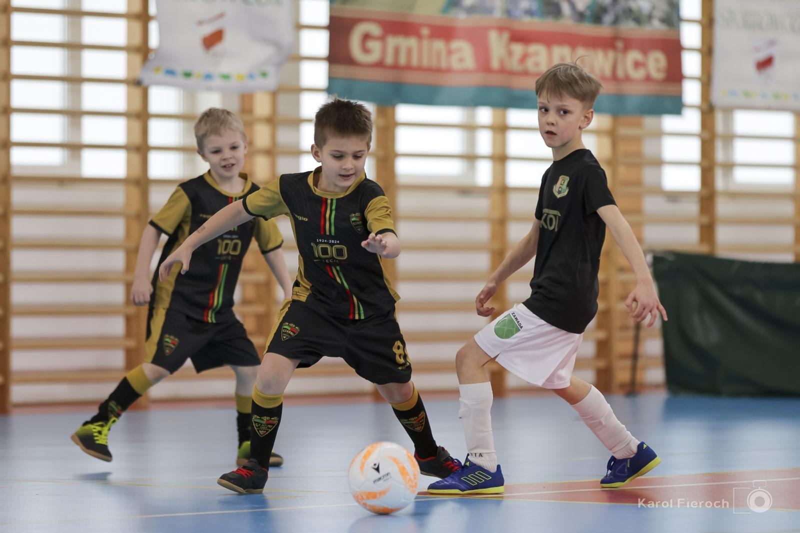 Zdjęcie w galerii na portalu naszraciborz.pl: Zacięta rywalizacja młodych piłkarzy w Krzanowicach [FOTO] wiadomości z regionu