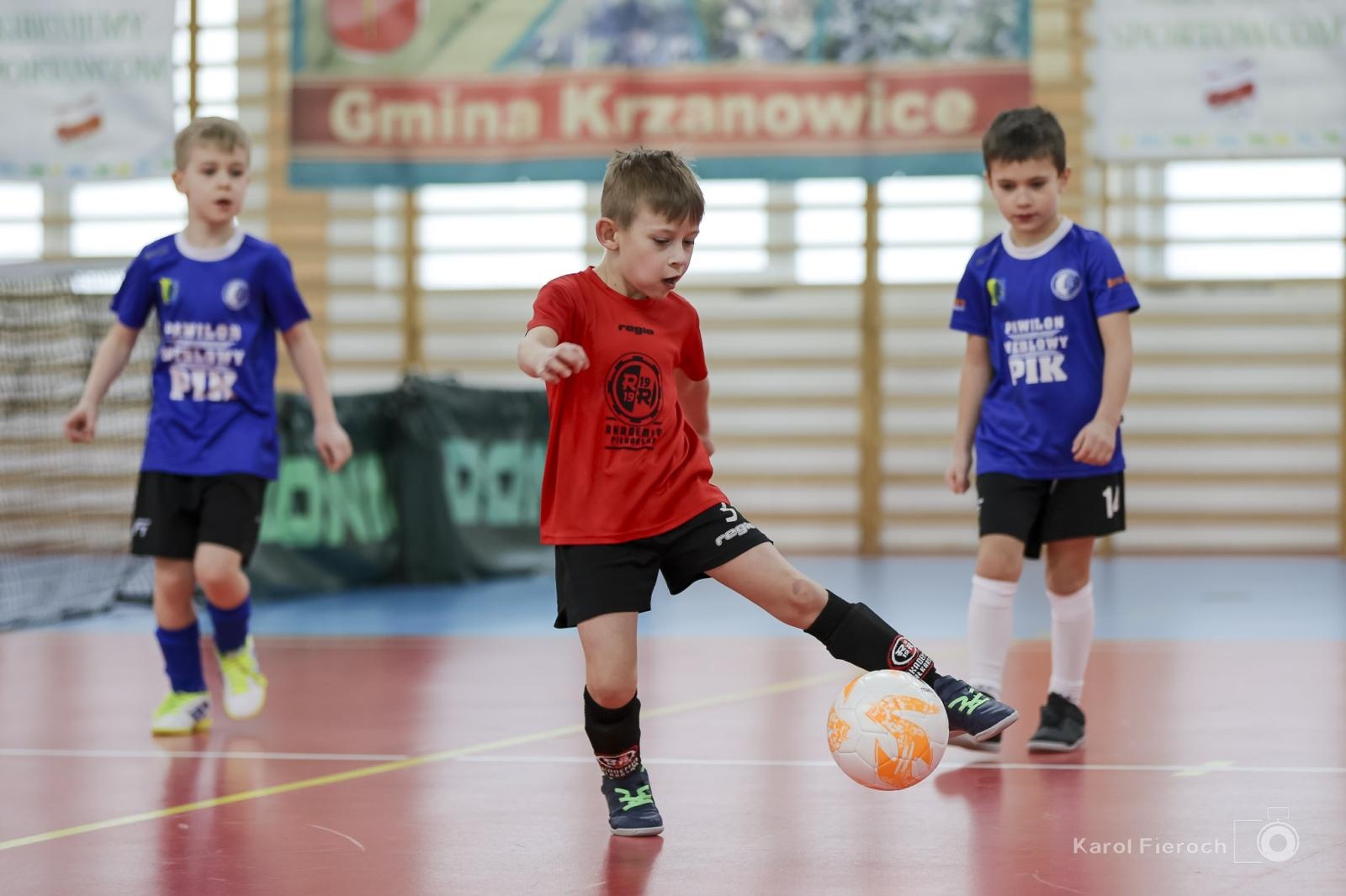 Zdjęcie w galerii na portalu naszraciborz.pl: Zacięta rywalizacja młodych piłkarzy w Krzanowicach [FOTO] wiadomości z regionu