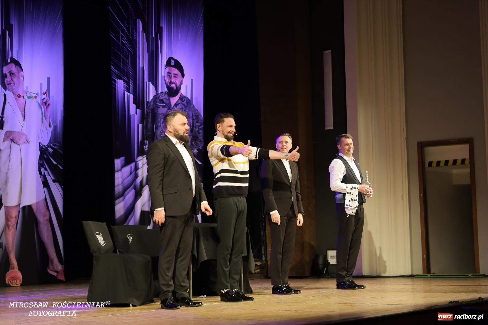 Zdjęcie w galerii na portalu naszraciborz.pl: Z żartami nie ma żartów. Kabaret Młodych Panów w Raciborzu [FOTO] wiadomości z regionu