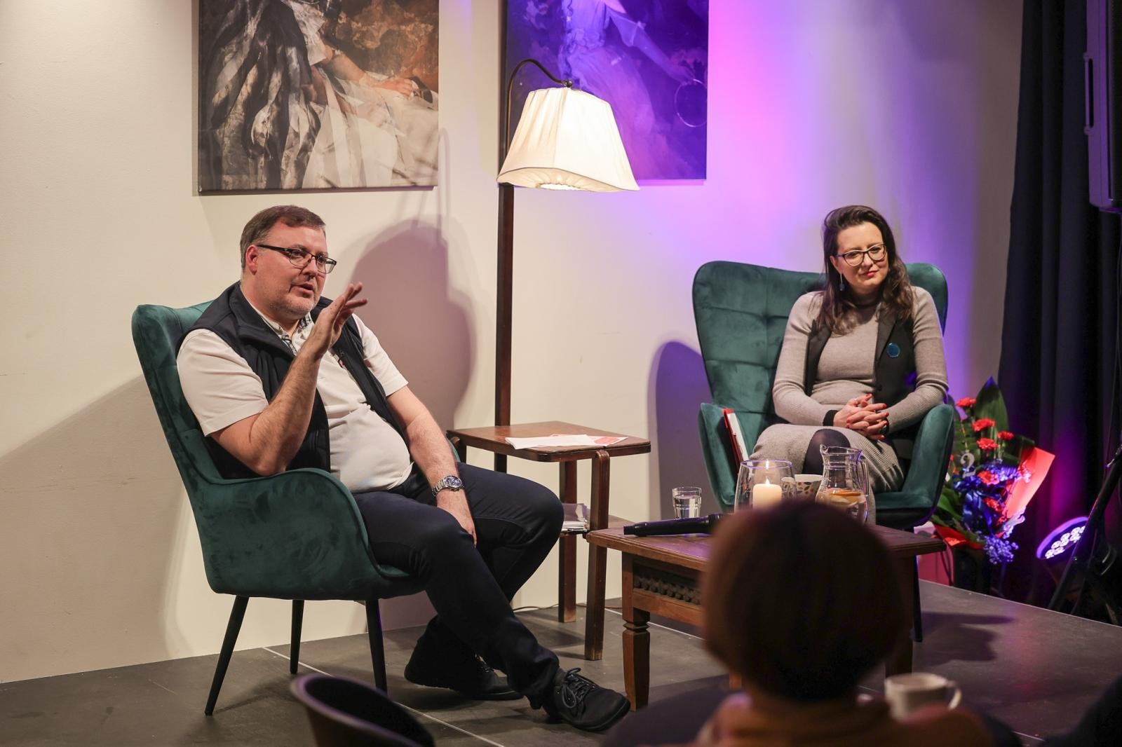 Zdjęcie w galerii na portalu naszraciborz.pl: 112 – numer, który ratuje życie! Spotkanie W PUNKT z Jakubem Rusinem-Anderskim wiadomości z regionu