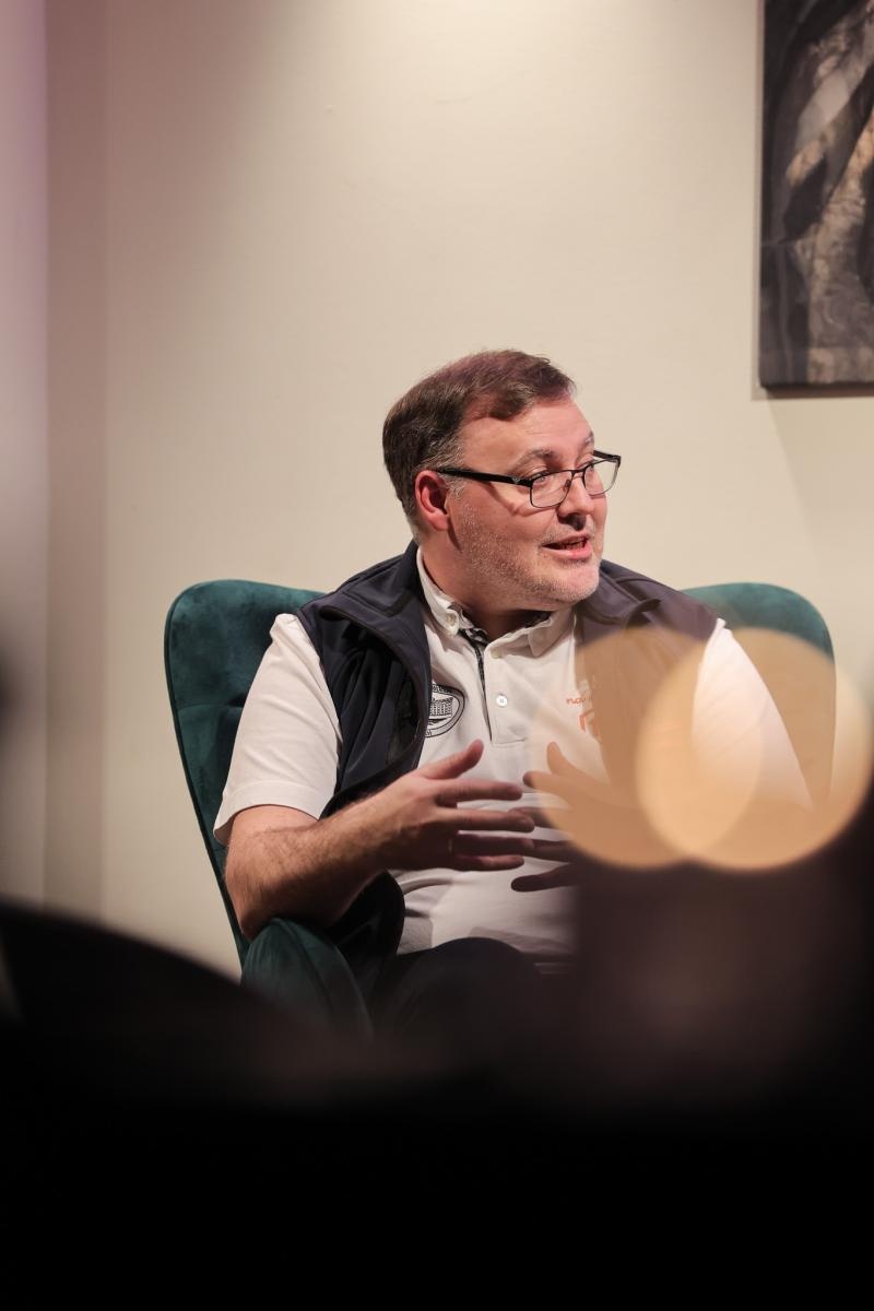 Zdjęcie w galerii na portalu naszraciborz.pl: 112 – numer, który ratuje życie! Spotkanie W PUNKT z Jakubem Rusinem-Anderskim wiadomości z regionu