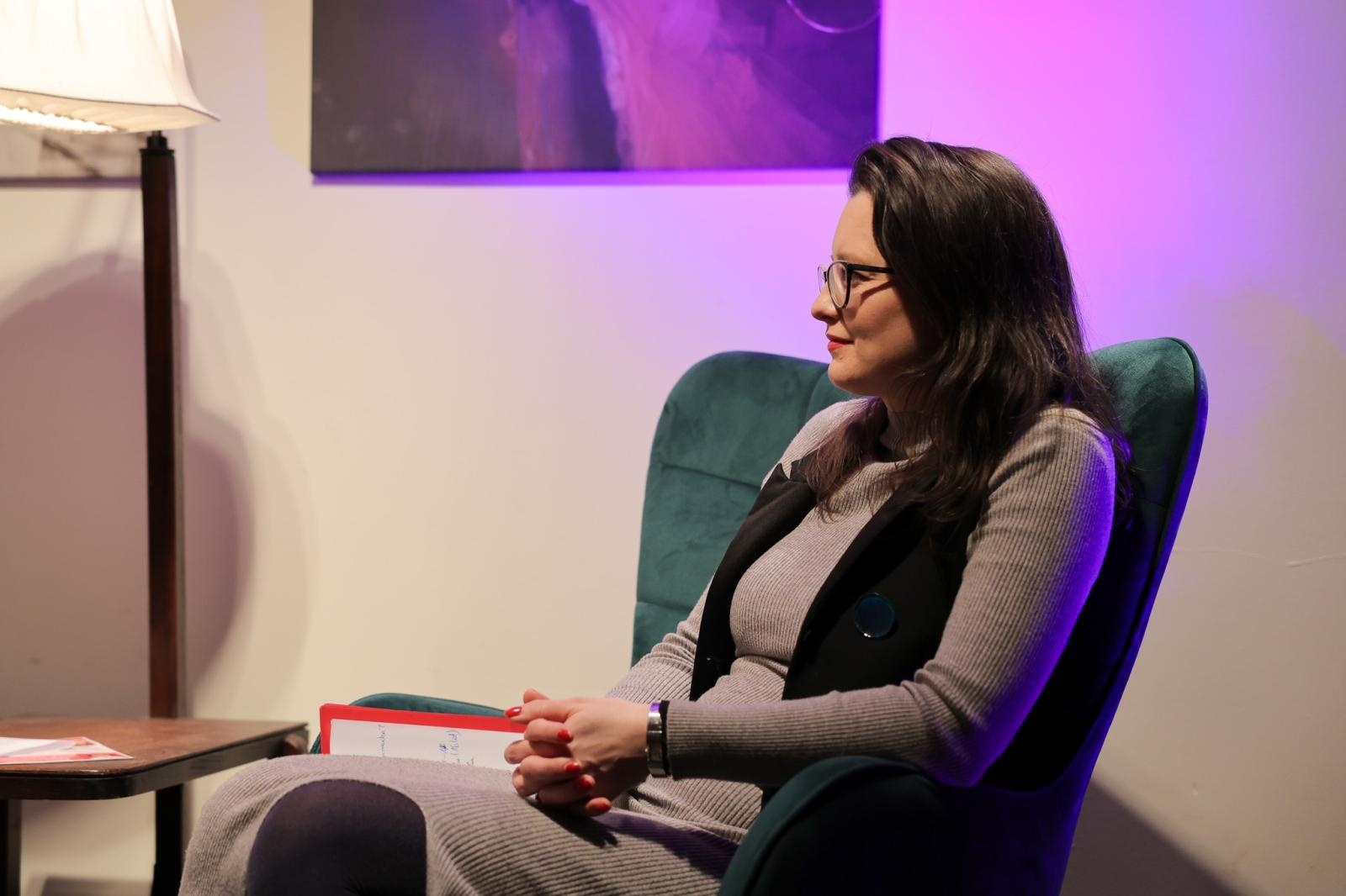 Zdjęcie w galerii na portalu naszraciborz.pl: 112 – numer, który ratuje życie! Spotkanie W PUNKT z Jakubem Rusinem-Anderskim wiadomości z regionu