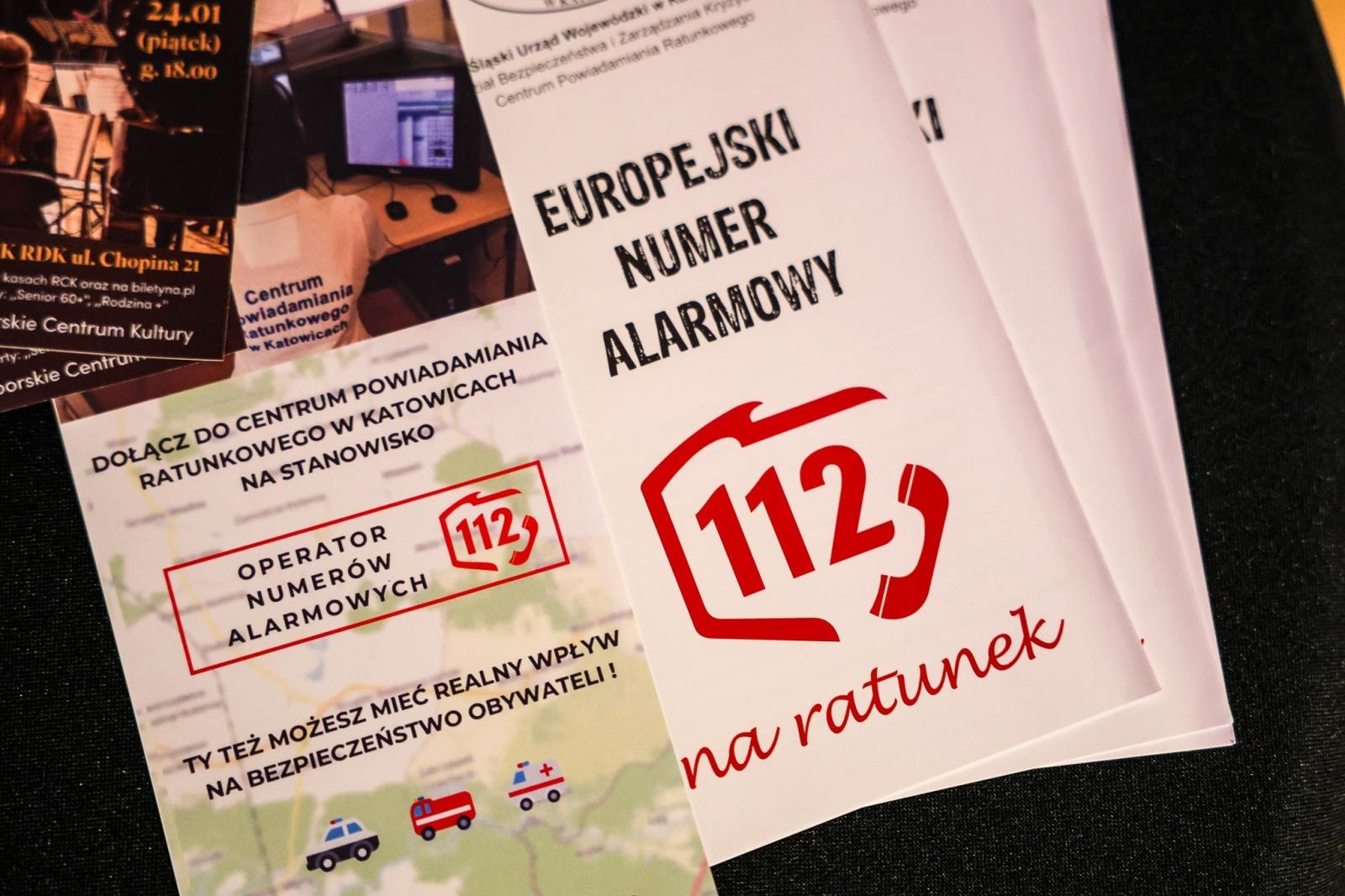 Zdjęcie w galerii na portalu naszraciborz.pl: 112 – numer, który ratuje życie! Spotkanie W PUNKT z Jakubem Rusinem-Anderskim wiadomości z regionu