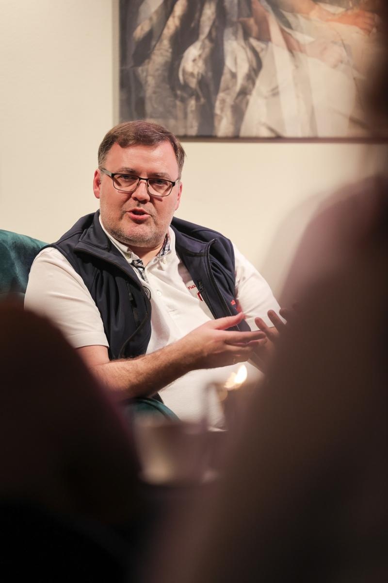 Zdjęcie w galerii na portalu naszraciborz.pl: 112 – numer, który ratuje życie! Spotkanie W PUNKT z Jakubem Rusinem-Anderskim wiadomości z regionu