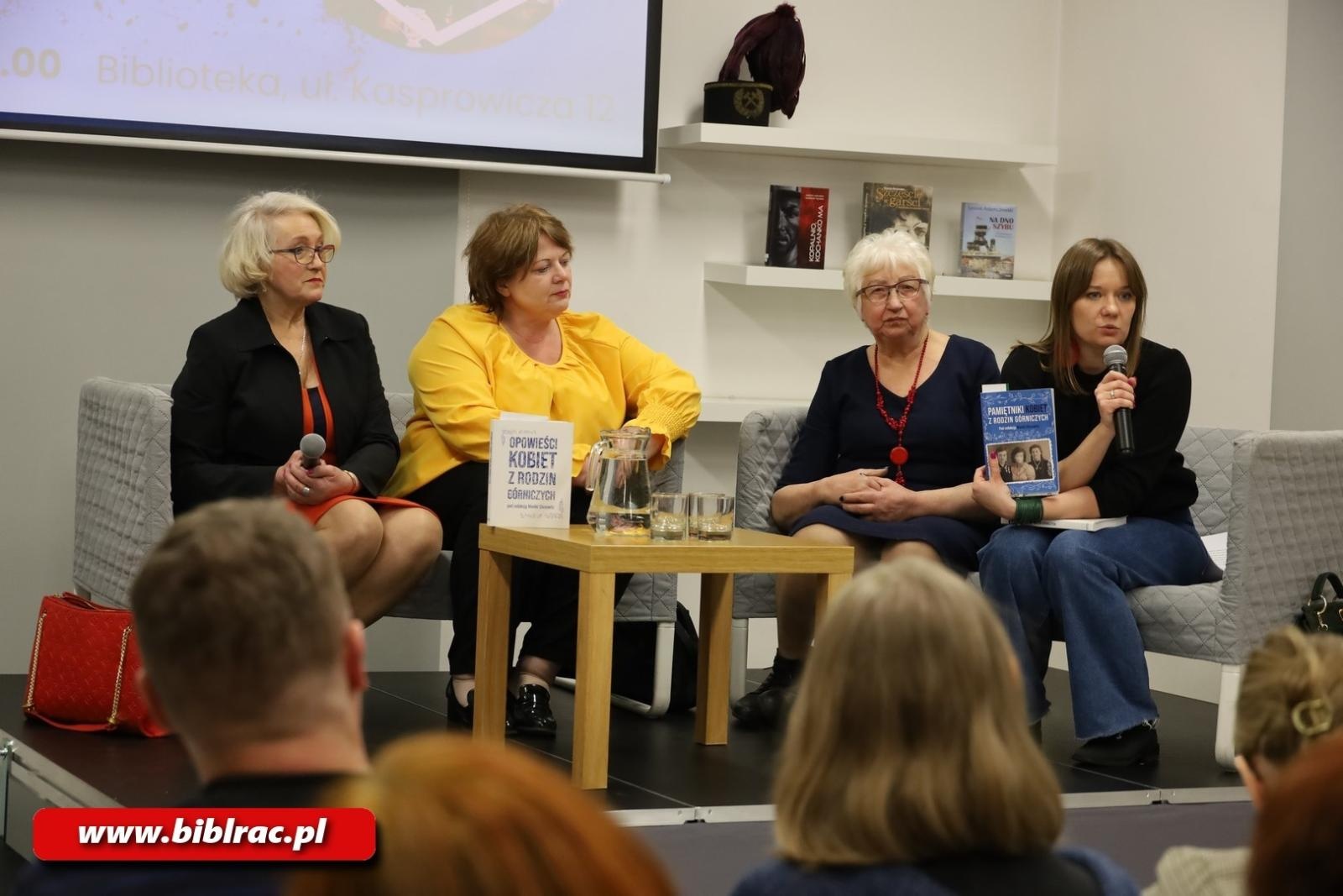 Zdjęcie w galerii na portalu naszraciborz.pl: Kobiety mają głos! Opowieści kobiet z rodzin górniczych w bibliotece wiadomości z regionu