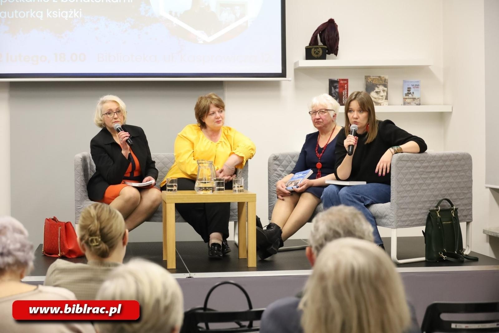 Zdjęcie w galerii na portalu naszraciborz.pl: Kobiety mają głos! Opowieści kobiet z rodzin górniczych w bibliotece wiadomości z regionu