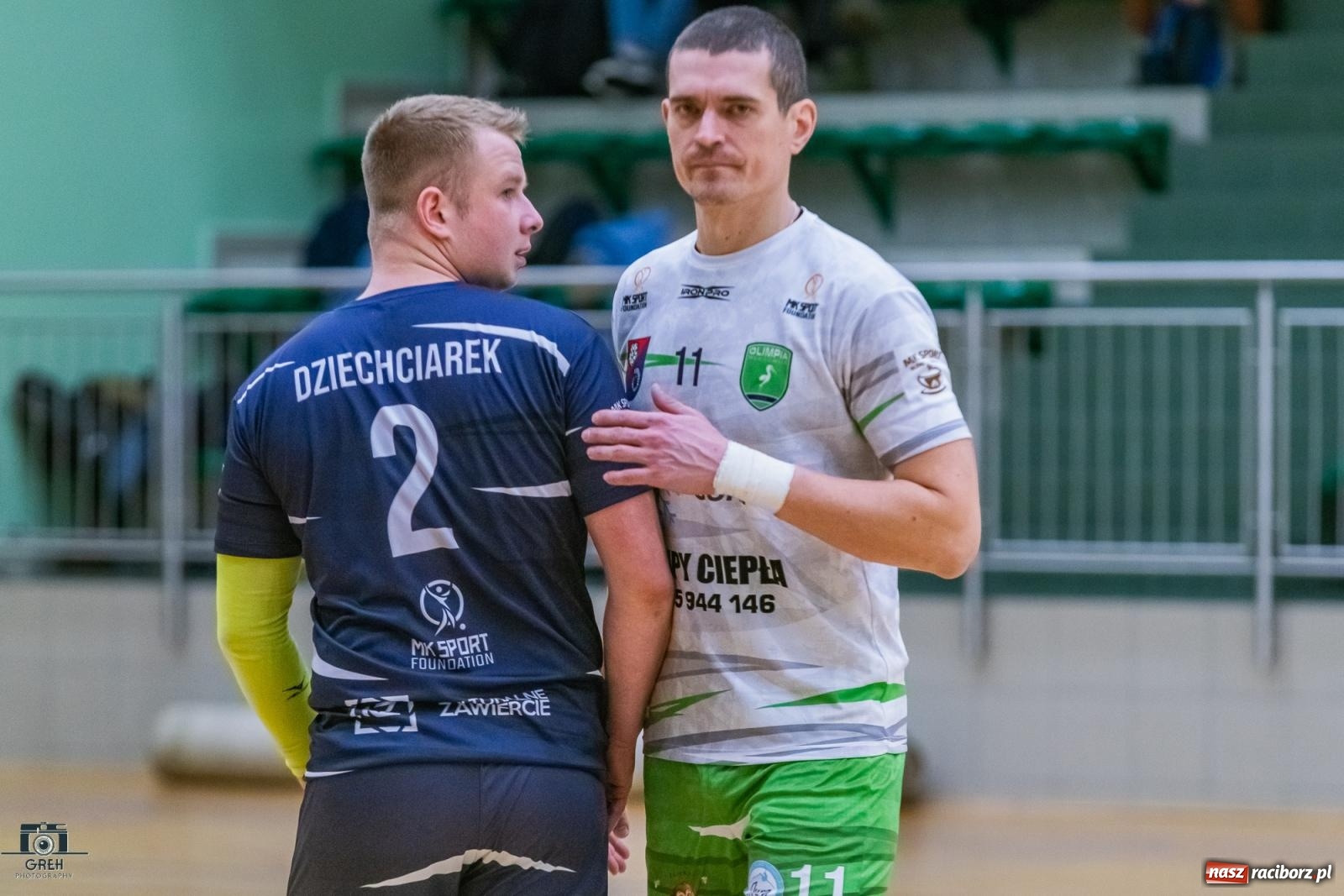 Zdjęcie w galerii na portalu naszraciborz.pl: Z perypetiami, ale za trzy punkty. KS Racibórz nadal w grze [FOTO] wiadomości z regionu