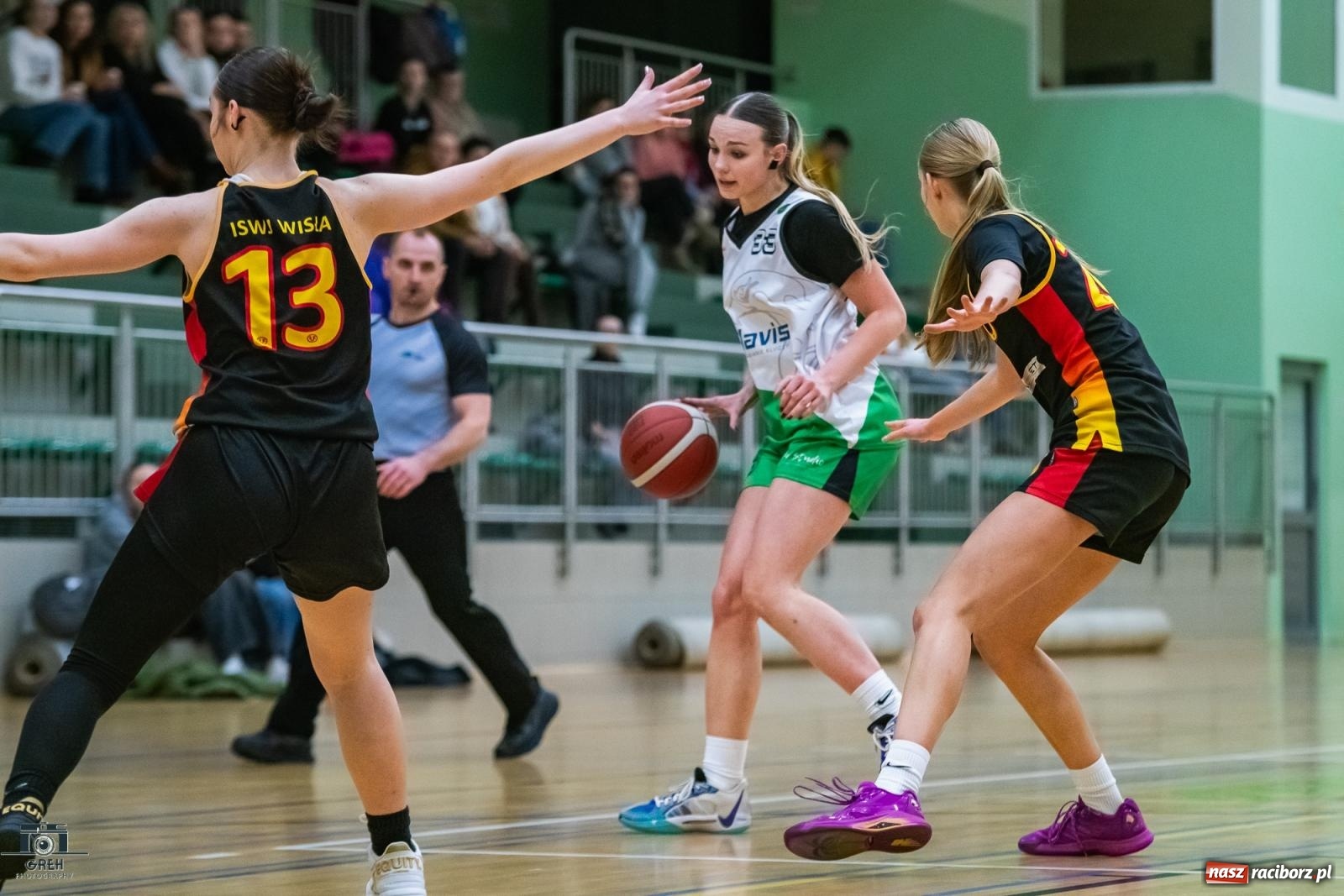 Zdjęcie w galerii na portalu naszraciborz.pl: Koszykówka. Dwa mecze z Wisłą i tylko dwa punkty RKK [FOTO i WIDEO] wiadomości z regionu