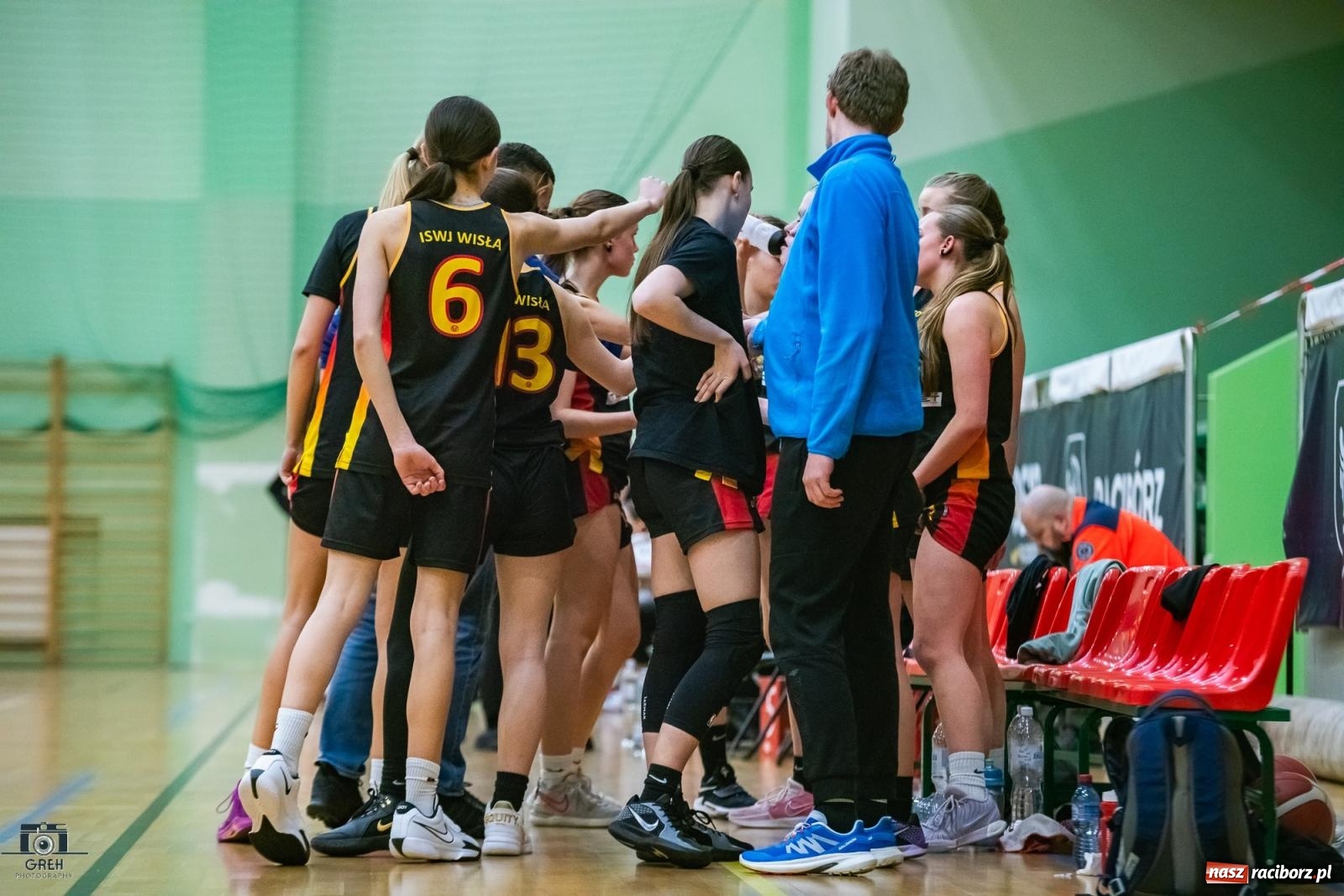 Zdjęcie w galerii na portalu naszraciborz.pl: Koszykówka. Dwa mecze z Wisłą i tylko dwa punkty RKK [FOTO i WIDEO] wiadomości z regionu