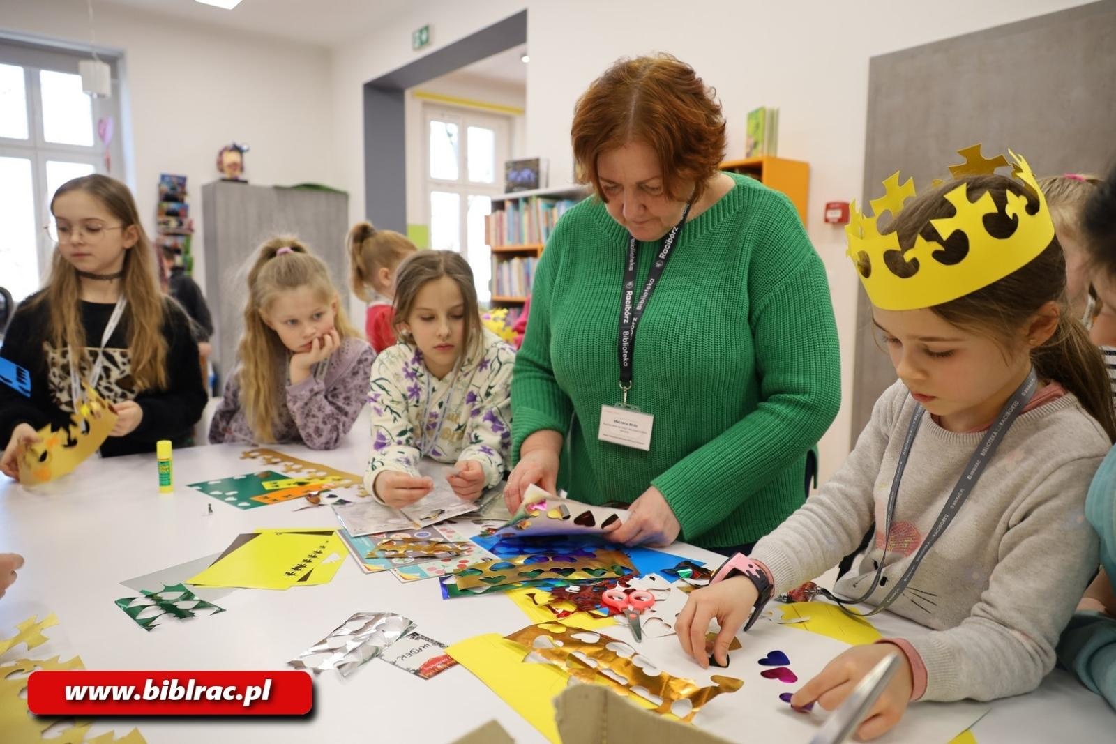 Zdjęcie w galerii na portalu naszraciborz.pl: Królewskie Ferie z Biblioteką: czas start! wiadomości z regionu
