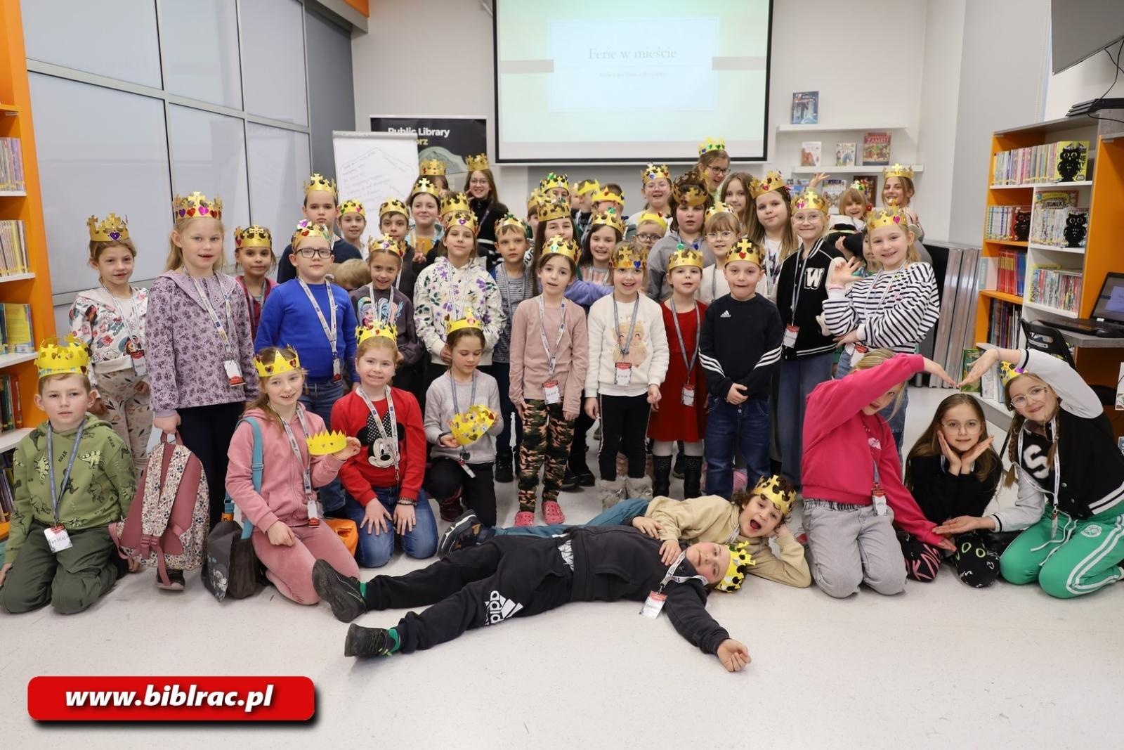 Zdjęcie w galerii na portalu naszraciborz.pl: Królewskie Ferie z Biblioteką: czas start! wiadomości z regionu