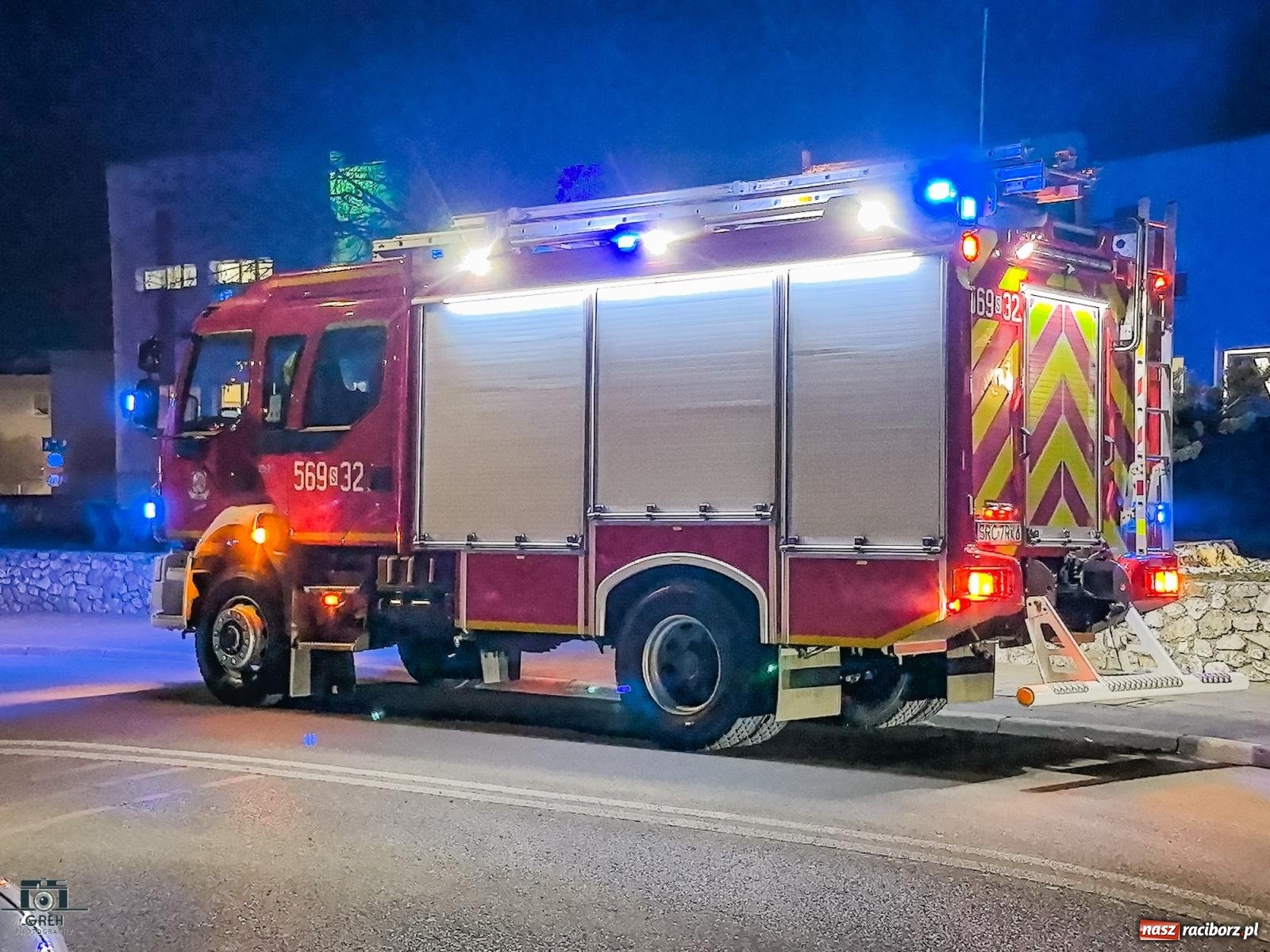 Zdjęcie w galerii na portalu naszraciborz.pl: Alarm z czujki czadu w mieszkaniu przy Wojska Polskiego wiadomości z regionu