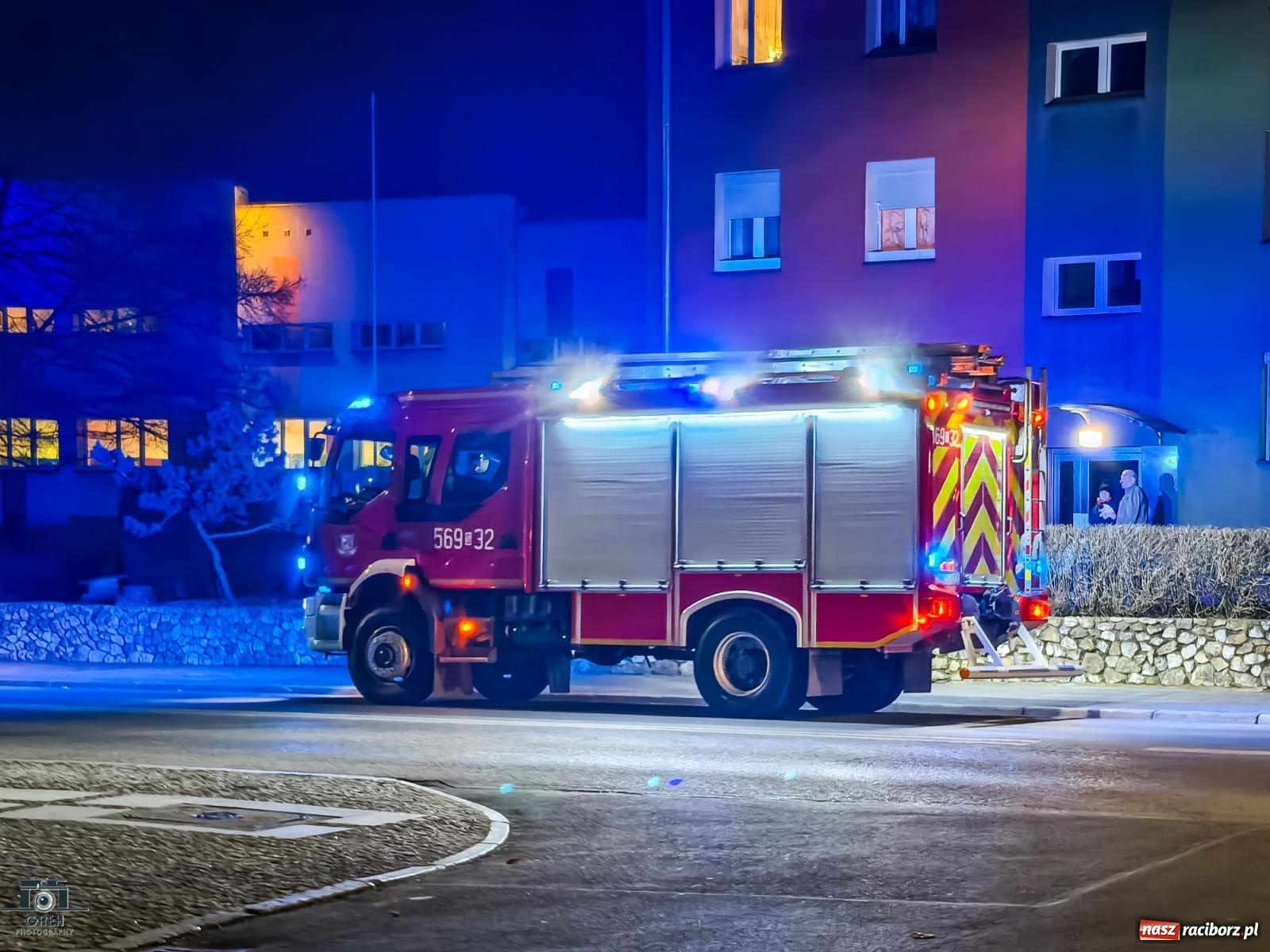 Zdjęcie w galerii na portalu naszraciborz.pl: Alarm z czujki czadu w mieszkaniu przy Wojska Polskiego wiadomości z regionu