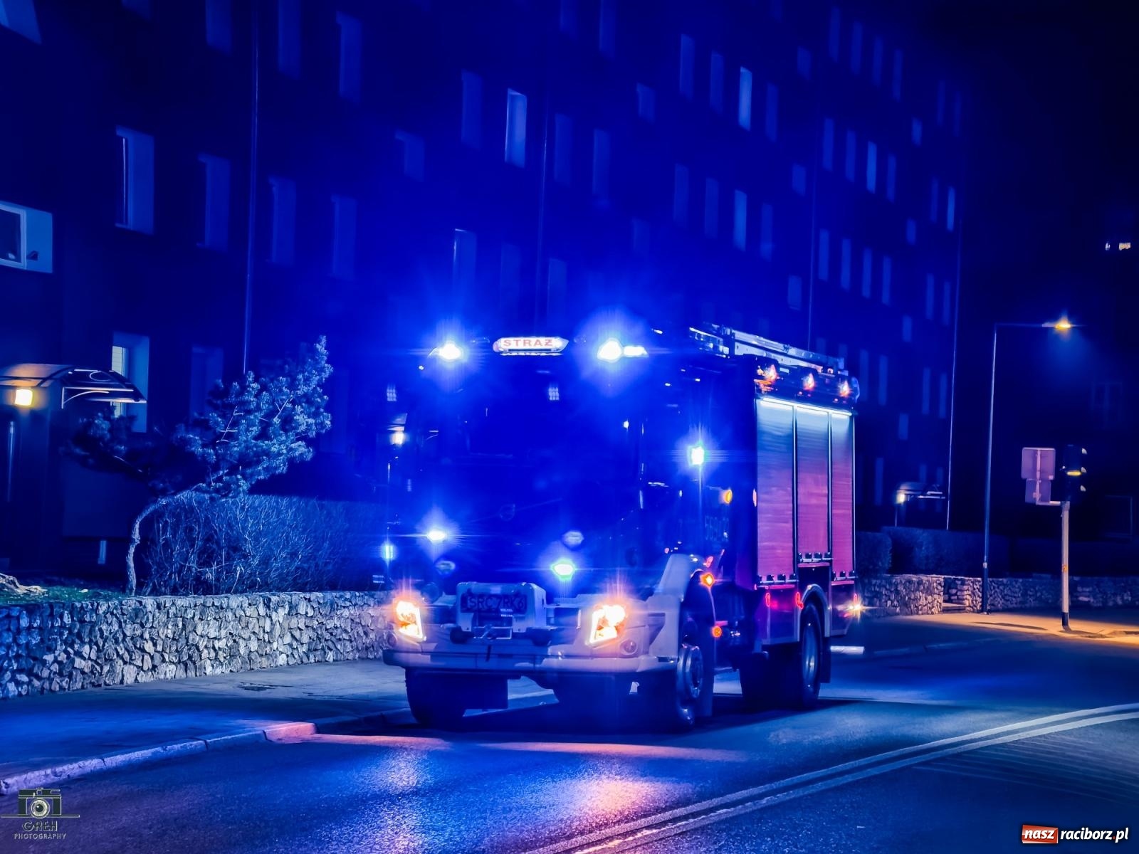 Zdjęcie w galerii na portalu naszraciborz.pl: Alarm z czujki czadu w mieszkaniu przy Wojska Polskiego wiadomości z regionu