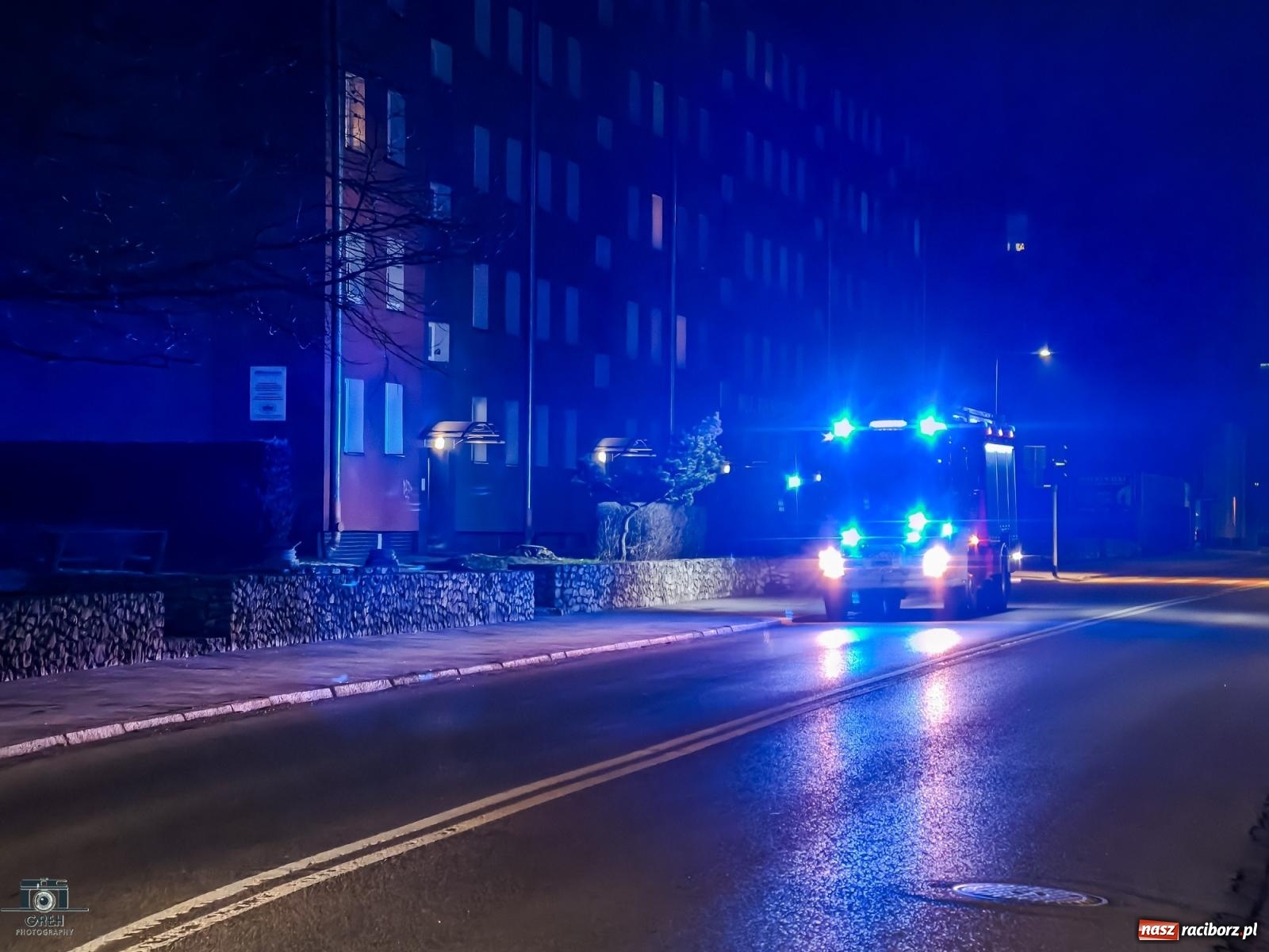 Zdjęcie w galerii na portalu naszraciborz.pl: Alarm z czujki czadu w mieszkaniu przy Wojska Polskiego wiadomości z regionu