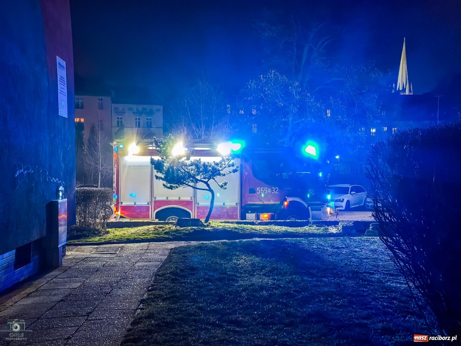 Zdjęcie w galerii na portalu naszraciborz.pl: Alarm z czujki czadu w mieszkaniu przy Wojska Polskiego wiadomości z regionu