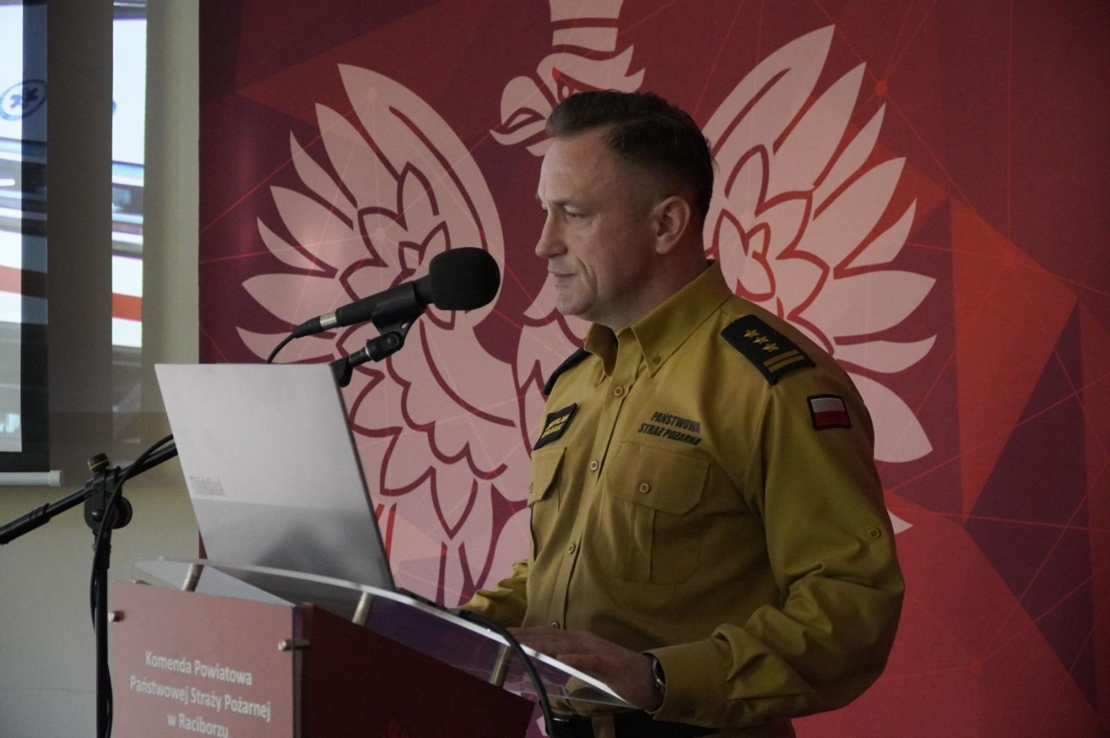 Zdjęcie w galerii na portalu naszraciborz.pl: Raciborska Straż Pożarna podsumowała rok. Odprawa przy Reymonta wiadomości z regionu