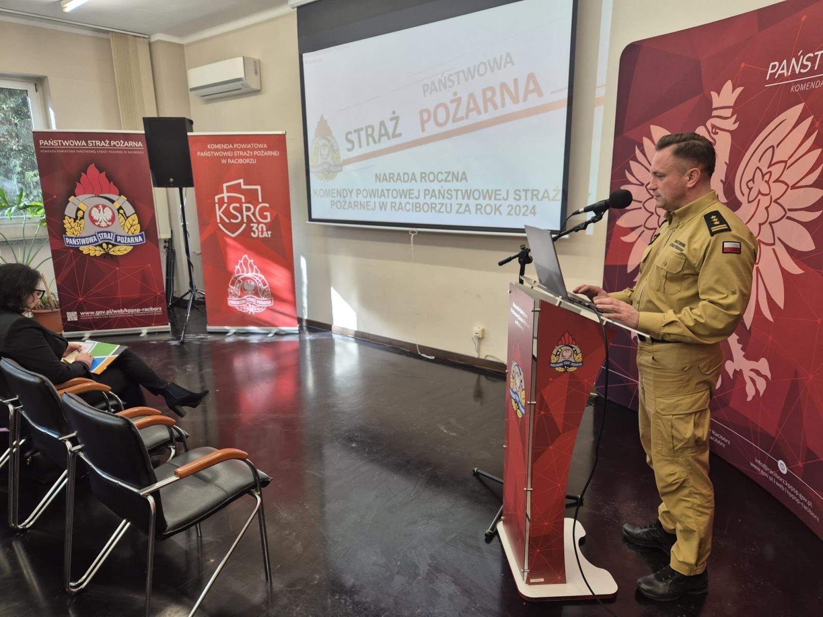 Zdjęcie w galerii na portalu naszraciborz.pl: Raciborska Straż Pożarna podsumowała rok. Odprawa przy Reymonta wiadomości z regionu