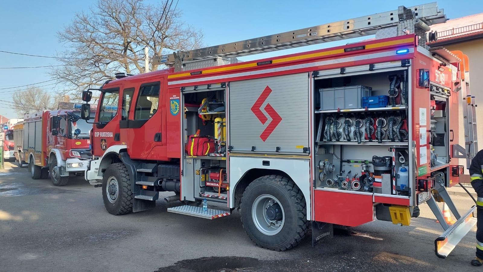 Zdjęcie w galerii na portalu naszraciborz.pl: Pożar kotłowni w Budziskach – szybka interwencja strażaków [FOTO] wiadomości z regionu