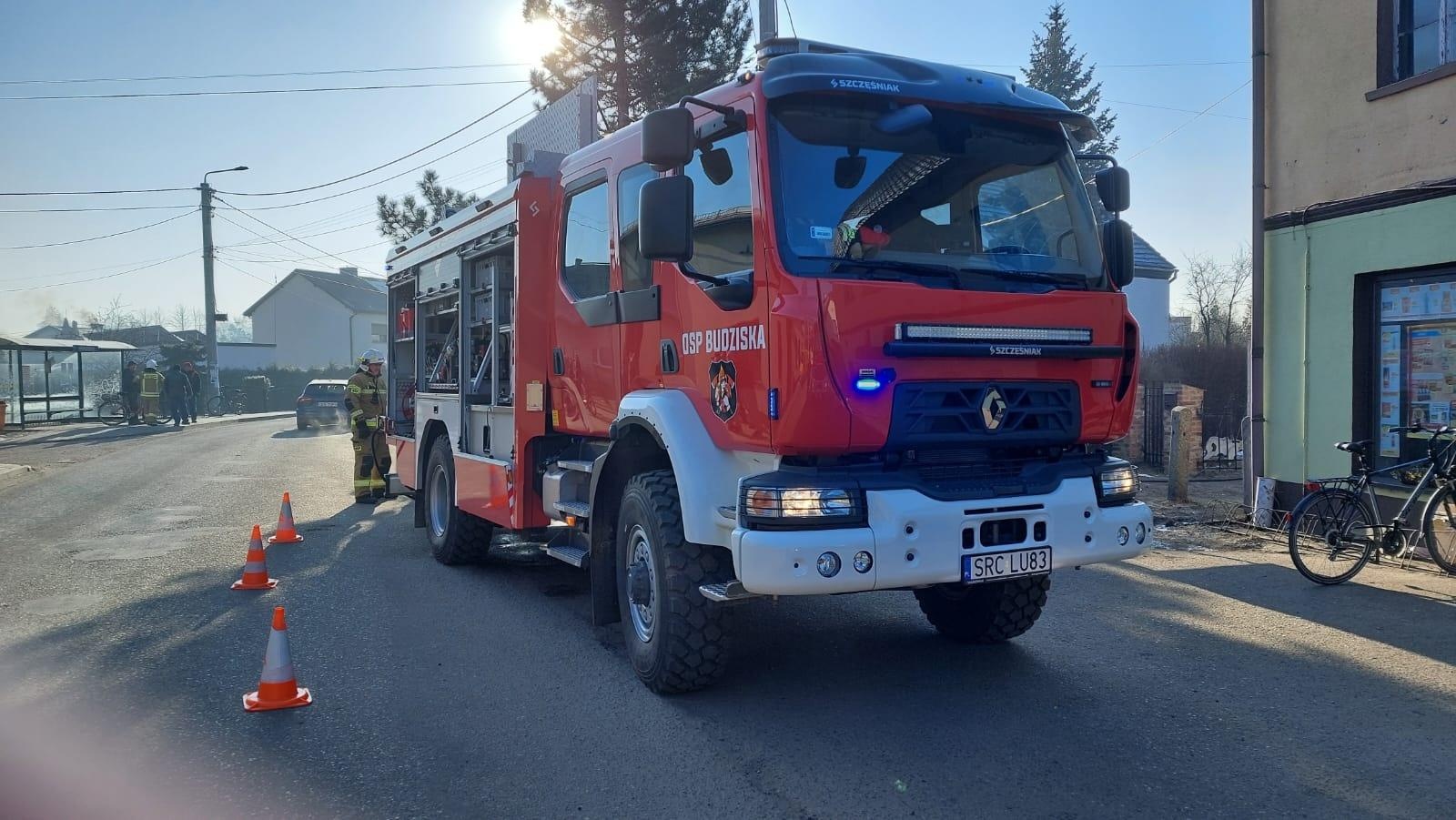 Zdjęcie w galerii na portalu naszraciborz.pl: Pożar kotłowni w Budziskach – szybka interwencja strażaków [FOTO] wiadomości z regionu