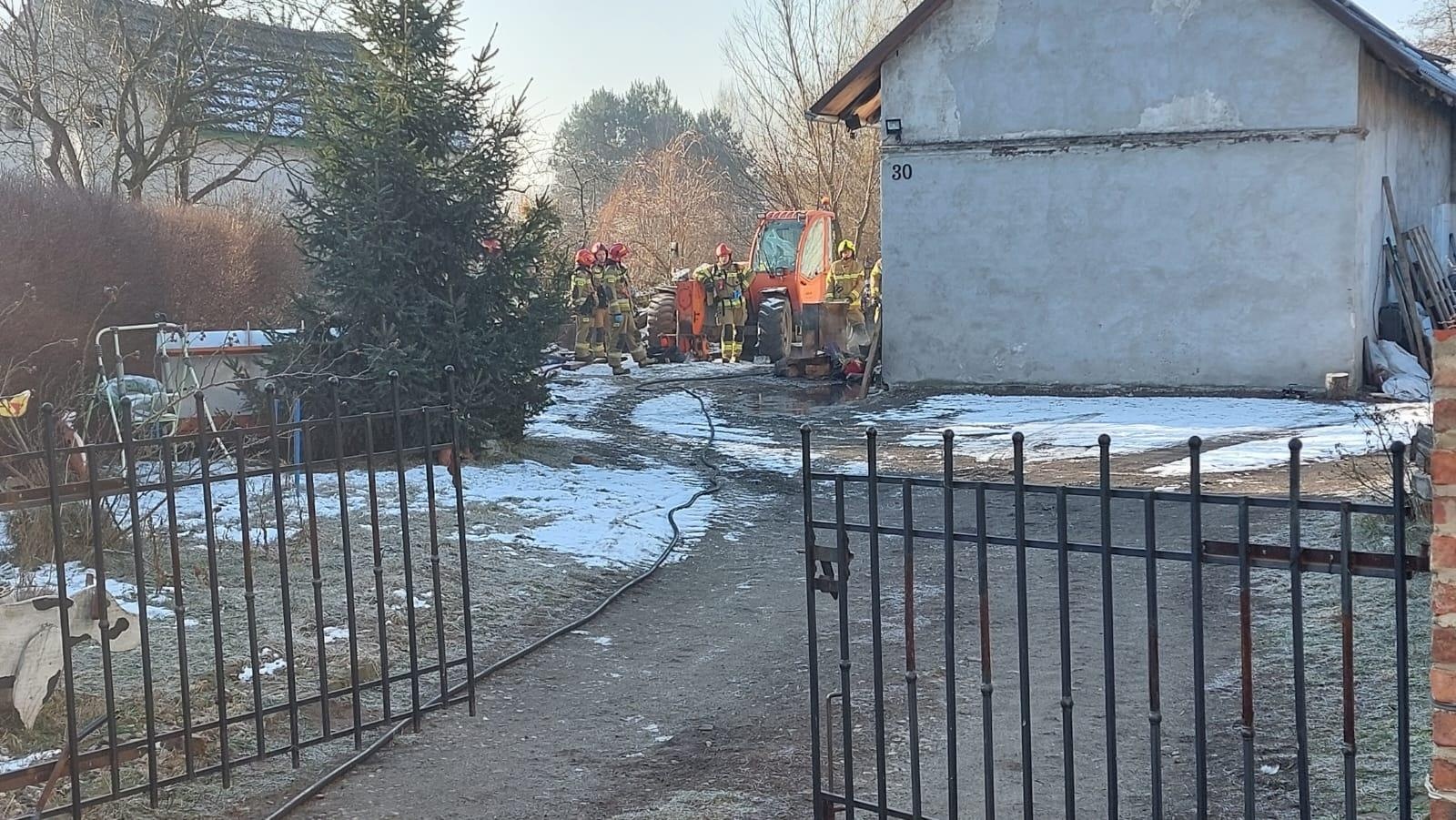 Zdjęcie w galerii na portalu naszraciborz.pl: Pożar kotłowni w Budziskach – szybka interwencja strażaków [FOTO] wiadomości z regionu