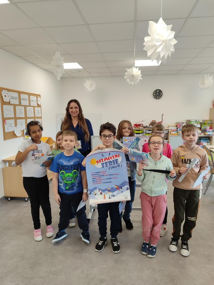 Zdjęcie w galerii na portalu naszraciborz.pl: Bezpieczne Ferie w zorganizowanych wypoczynkach zimowych w powiecie raciborskim wiadomości z regionu