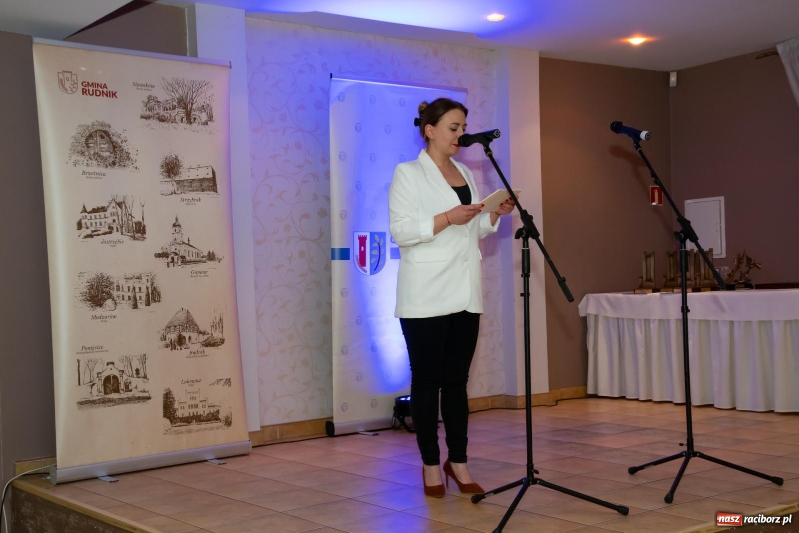 Zdjęcie w galerii na portalu naszraciborz.pl: Fiala Przedsiębiorczości Gminy Rudnik 2025: Nagrodzono lokalnych liderów i innowatorów wiadomości z regionu