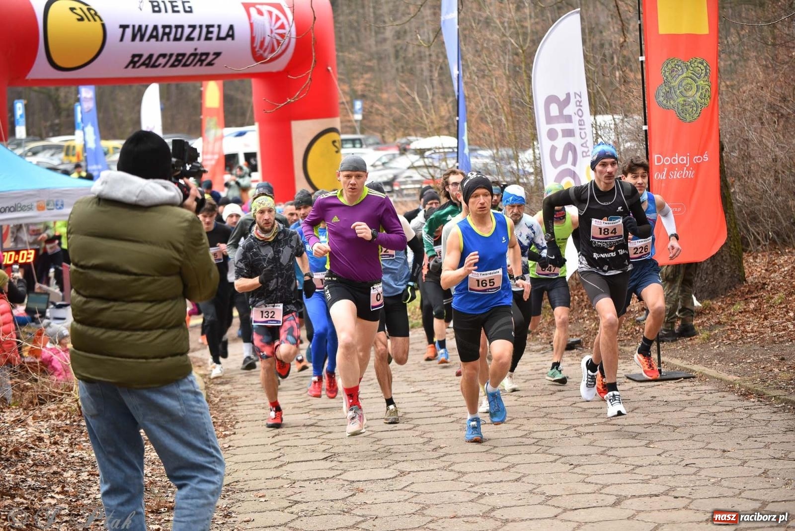 Zdjęcie w galerii na portalu naszraciborz.pl: Mateusz Mrówka zwycięzcą XIII Biegu Twardziela [FOTO i WIDEO] wiadomości z regionu