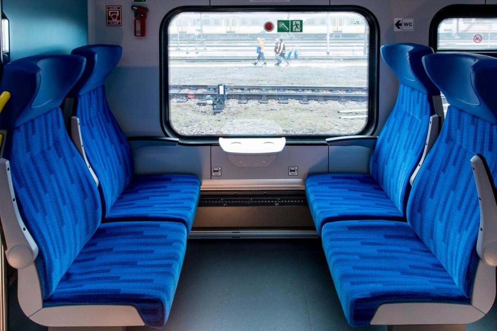 Zdjęcie w galerii na portalu naszraciborz.pl: Impuls 2 - nowoczesny pociąg Kolei Śląskich kursuje na trasie do Raciborza [FOTO] wiadomości z regionu