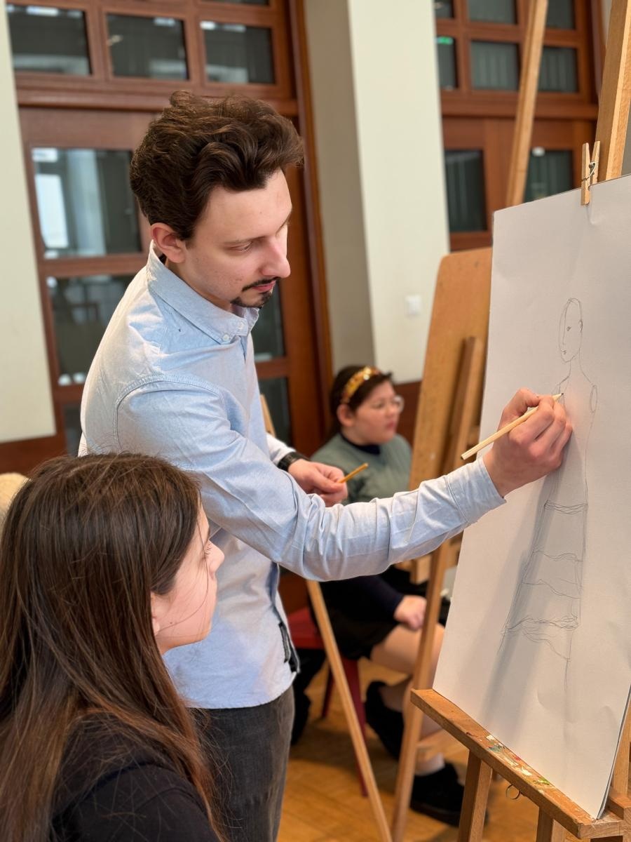 Zdjęcie w galerii na portalu naszraciborz.pl: Twórczy i taneczny pierwszy tydzień ferii z Raciborskim Centrum Kultury wiadomości z regionu