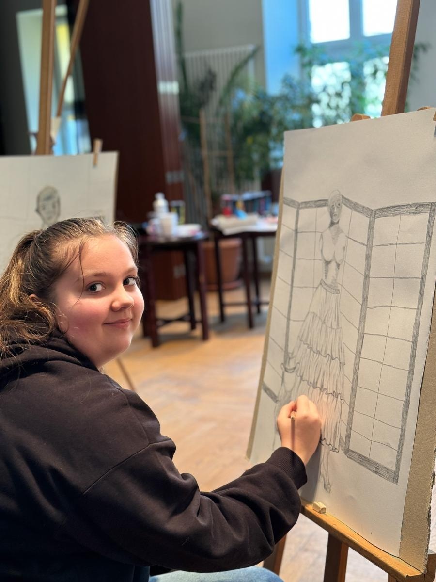 Zdjęcie w galerii na portalu naszraciborz.pl: Twórczy i taneczny pierwszy tydzień ferii z Raciborskim Centrum Kultury wiadomości z regionu