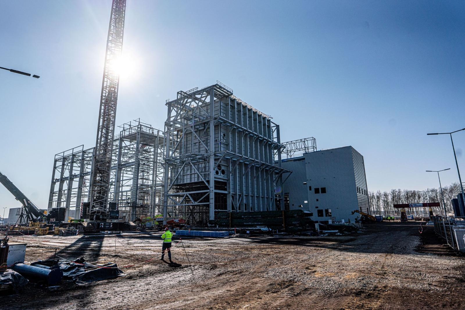 Zdjęcie w galerii na portalu naszraciborz.pl: Milowy krok w budowie bloku gazowo-parowego PGE Nowy Rybnik wiadomości z regionu