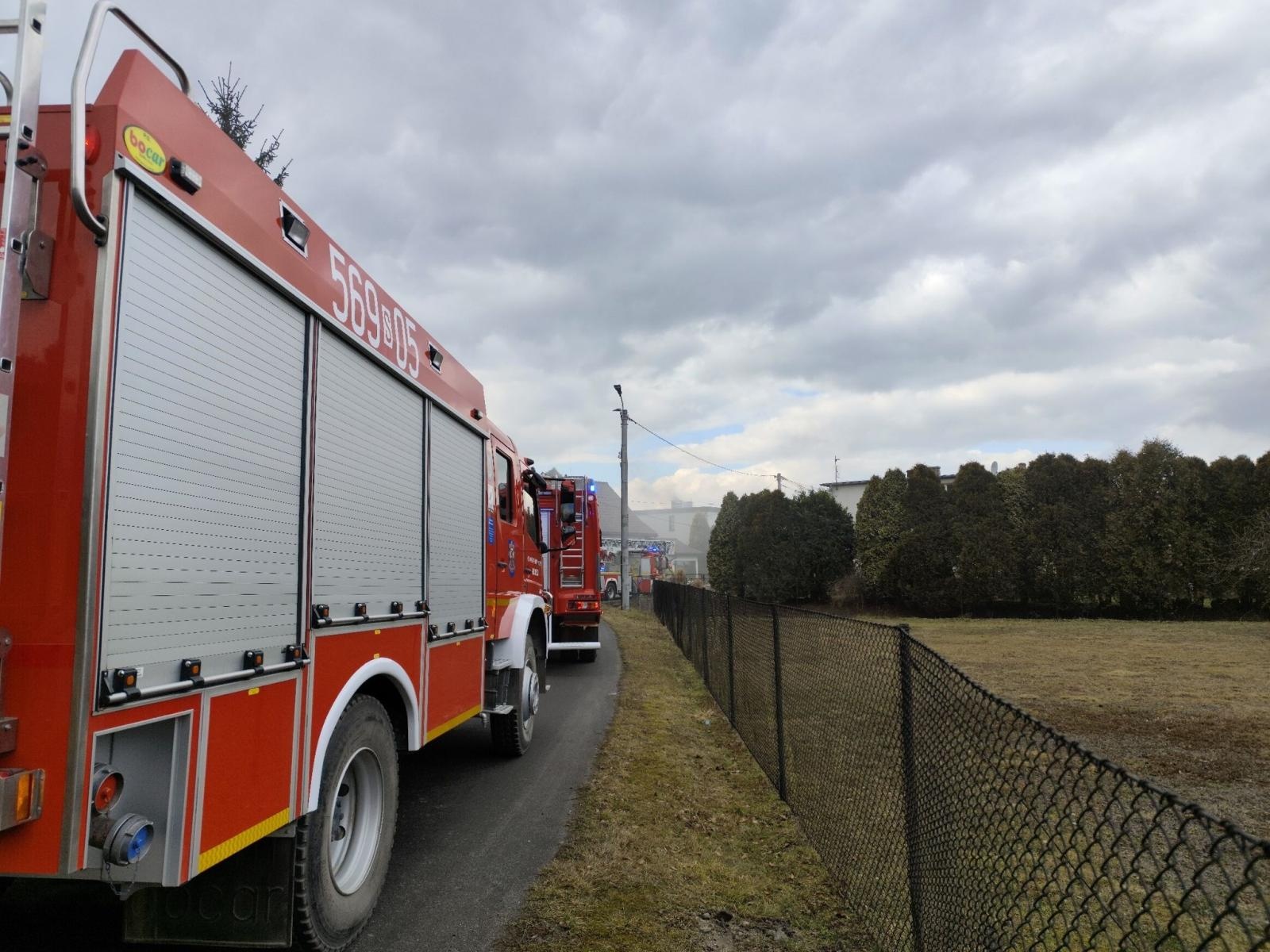 Zdjęcie w galerii na portalu naszraciborz.pl: Pożar w kotłowni i interwencje strażaków w powiecie raciborskim wiadomości z regionu