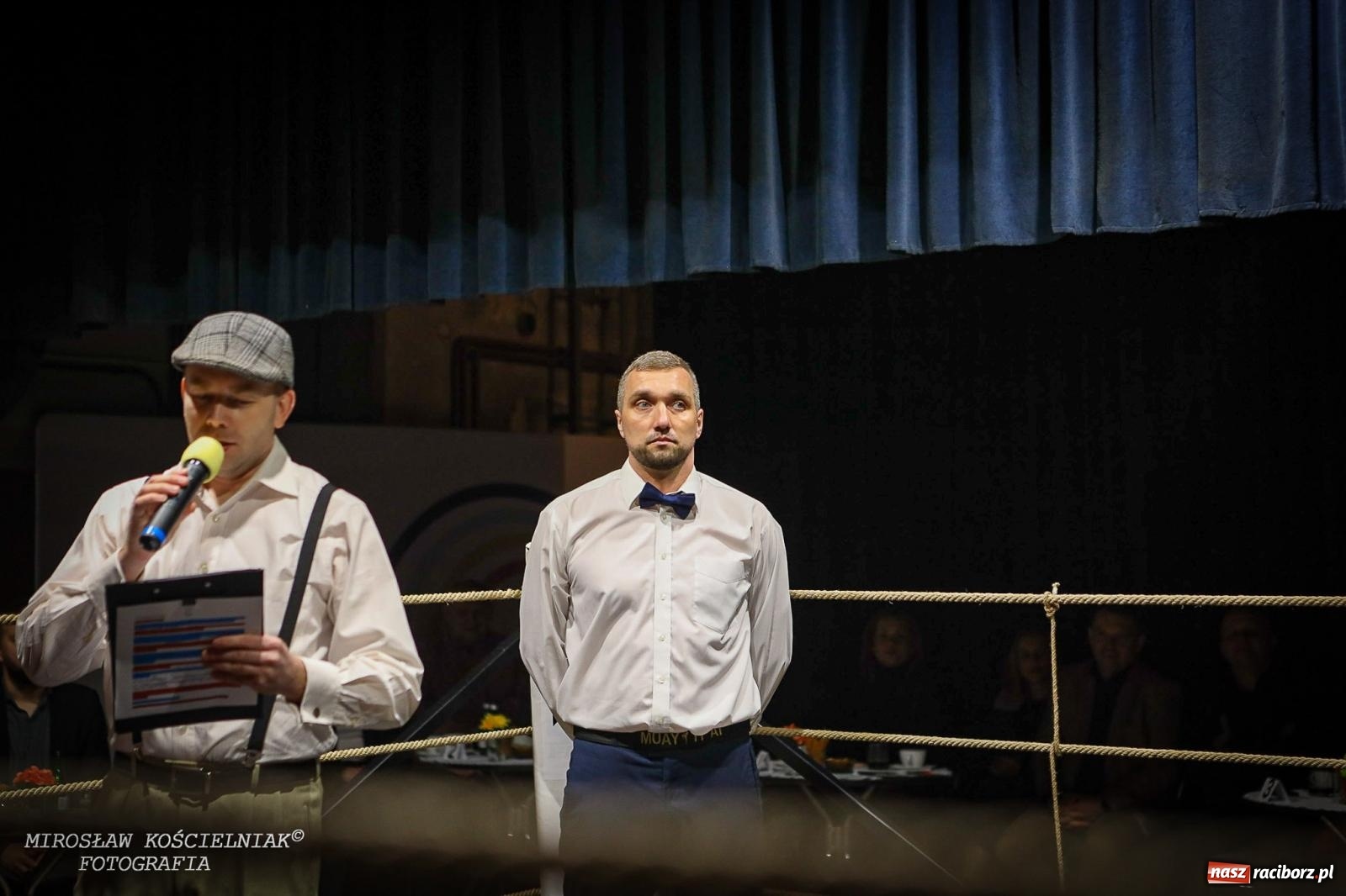 Zdjęcie w galerii na portalu naszraciborz.pl: Bokserskie show w retro stylu – niezapomniana gala w Kietrzu [FOTO i WIDEO] wiadomości z regionu
