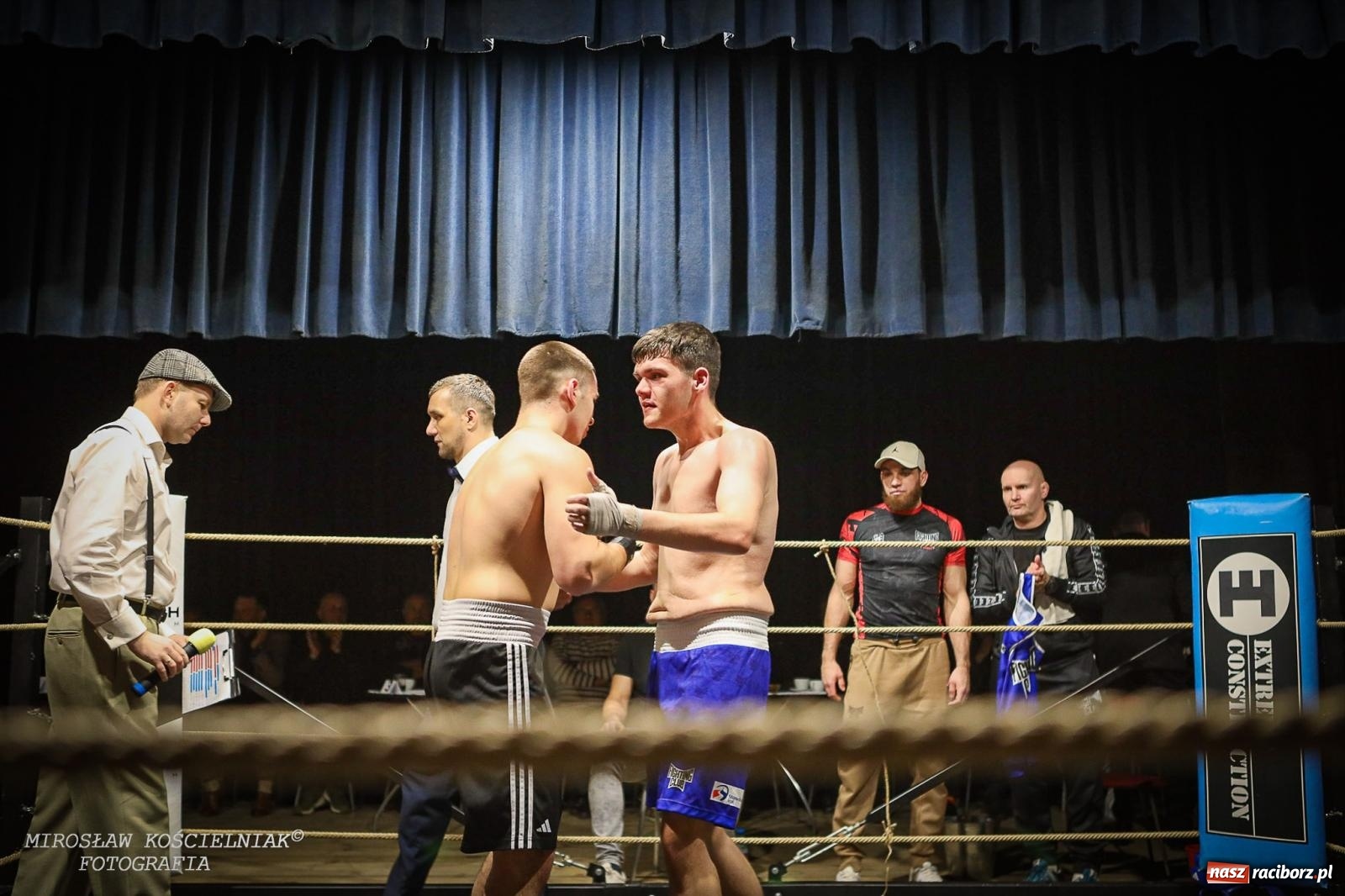 Zdjęcie w galerii na portalu naszraciborz.pl: Bokserskie show w retro stylu – niezapomniana gala w Kietrzu [FOTO i WIDEO] wiadomości z regionu