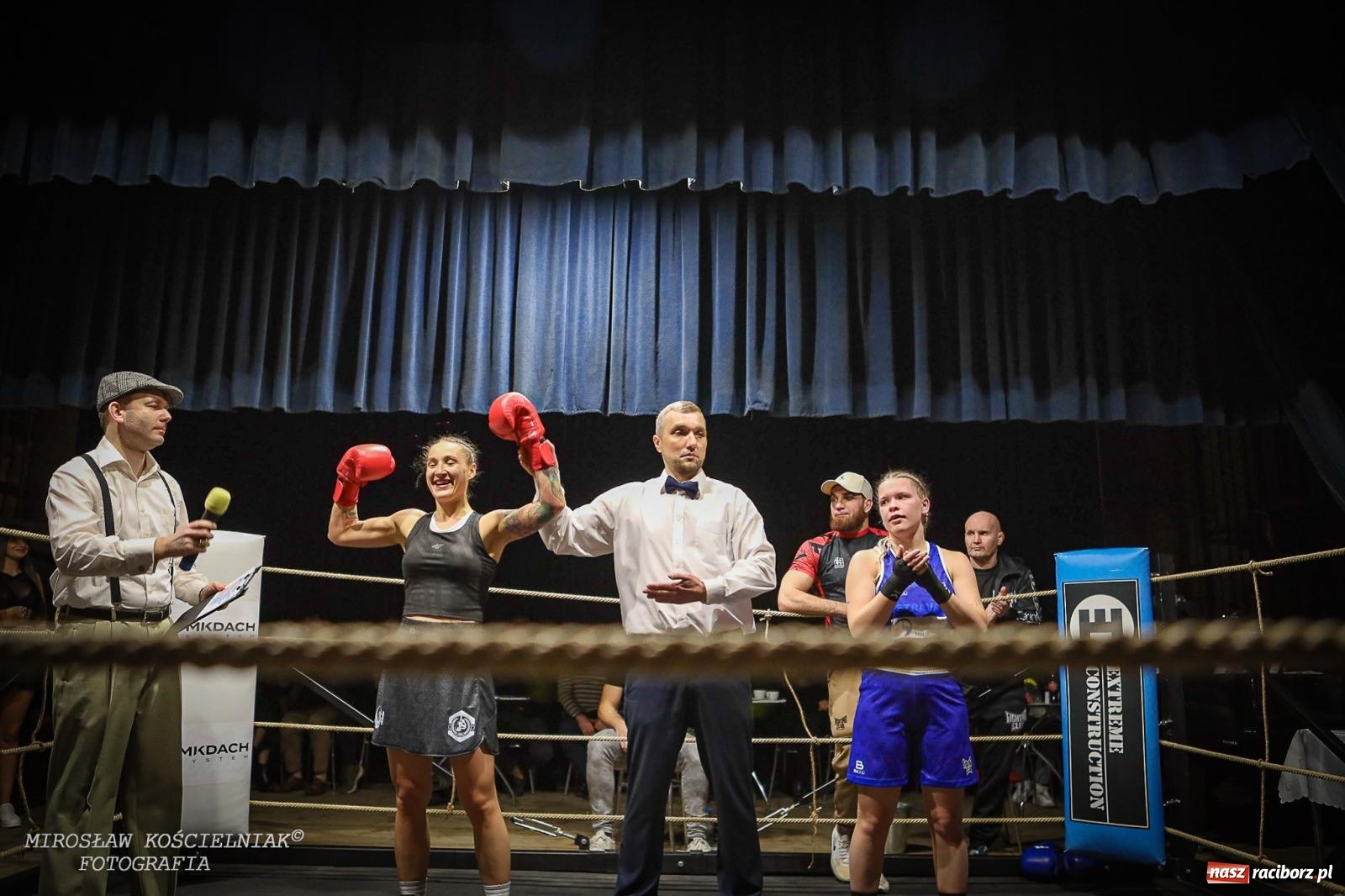 Zdjęcie w galerii na portalu naszraciborz.pl: Bokserskie show w retro stylu – niezapomniana gala w Kietrzu [FOTO i WIDEO] wiadomości z regionu