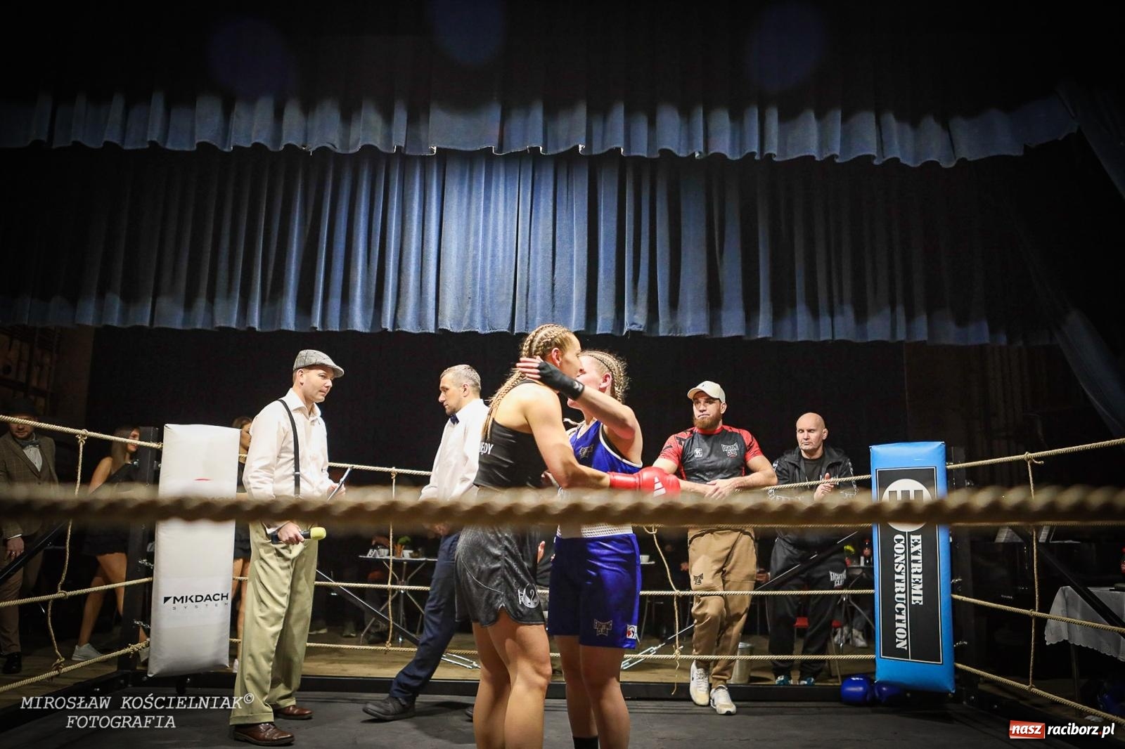 Zdjęcie w galerii na portalu naszraciborz.pl: Bokserskie show w retro stylu – niezapomniana gala w Kietrzu [FOTO i WIDEO] wiadomości z regionu