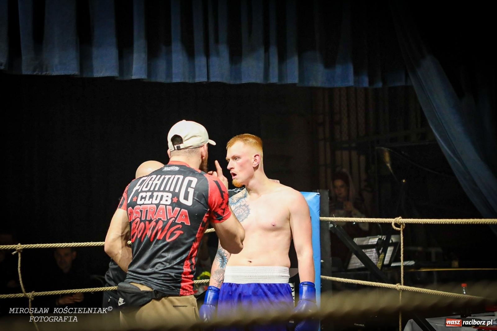 Zdjęcie w galerii na portalu naszraciborz.pl: Bokserskie show w retro stylu – niezapomniana gala w Kietrzu [FOTO i WIDEO] wiadomości z regionu