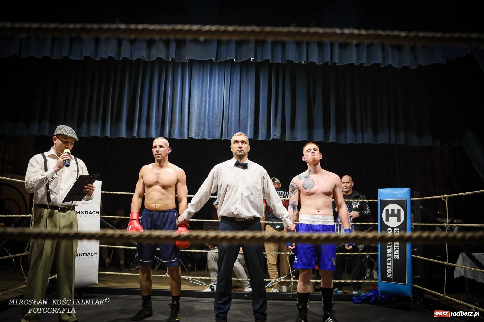 Zdjęcie w galerii na portalu naszraciborz.pl: Bokserskie show w retro stylu – niezapomniana gala w Kietrzu [FOTO i WIDEO] wiadomości z regionu
