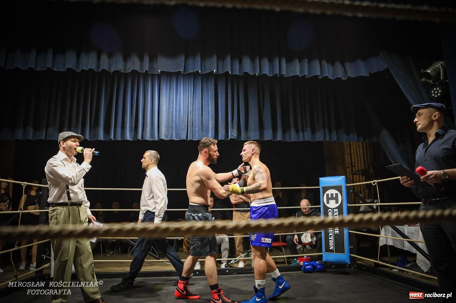 Zdjęcie w galerii na portalu naszraciborz.pl: Bokserskie show w retro stylu – niezapomniana gala w Kietrzu [FOTO i WIDEO] wiadomości z regionu