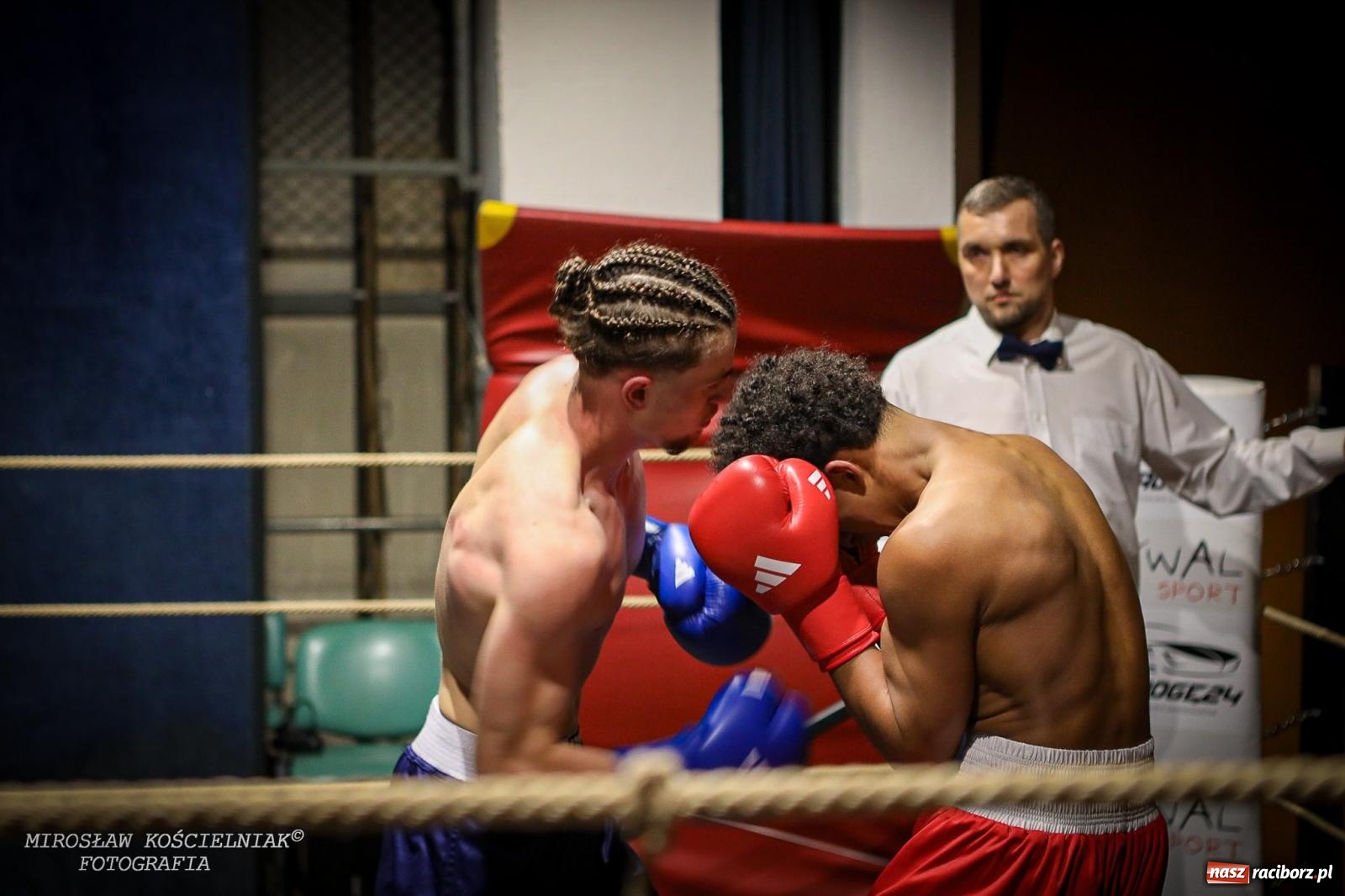 Zdjęcie w galerii na portalu naszraciborz.pl: Bokserskie show w retro stylu – niezapomniana gala w Kietrzu [FOTO i WIDEO] wiadomości z regionu