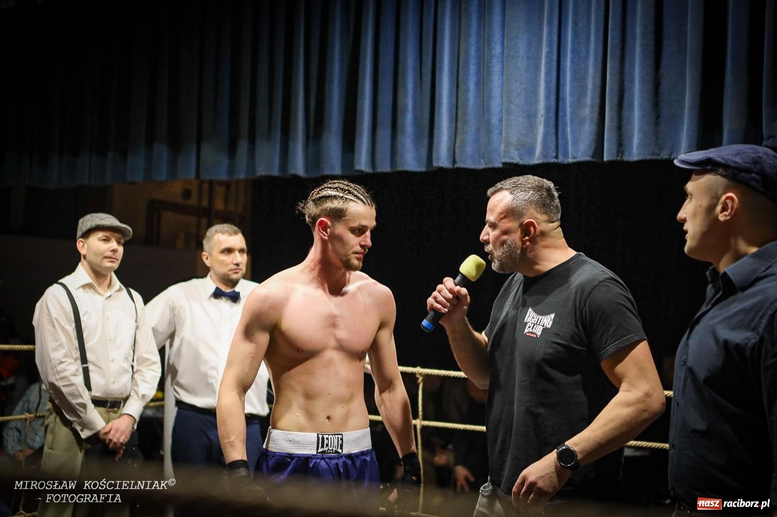 Zdjęcie w galerii na portalu naszraciborz.pl: Bokserskie show w retro stylu – niezapomniana gala w Kietrzu [FOTO i WIDEO] wiadomości z regionu
