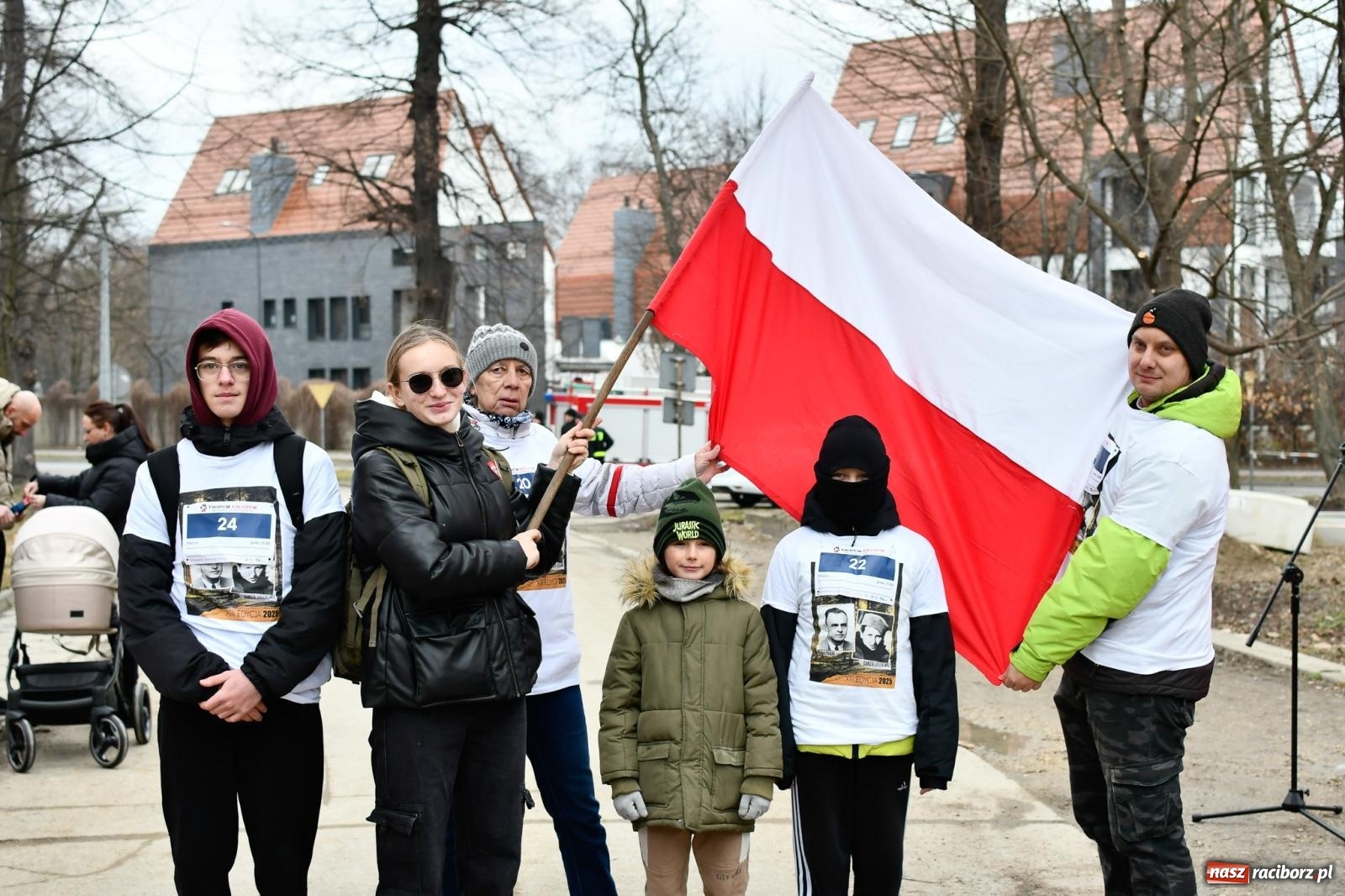 Zdjęcie w galerii na portalu naszraciborz.pl: Bieg Pamięci Żołnierzy Wyklętych TROPEM WILCZYM 2025: Racibórz uhonorował Niezłomnych wiadomości z regionu