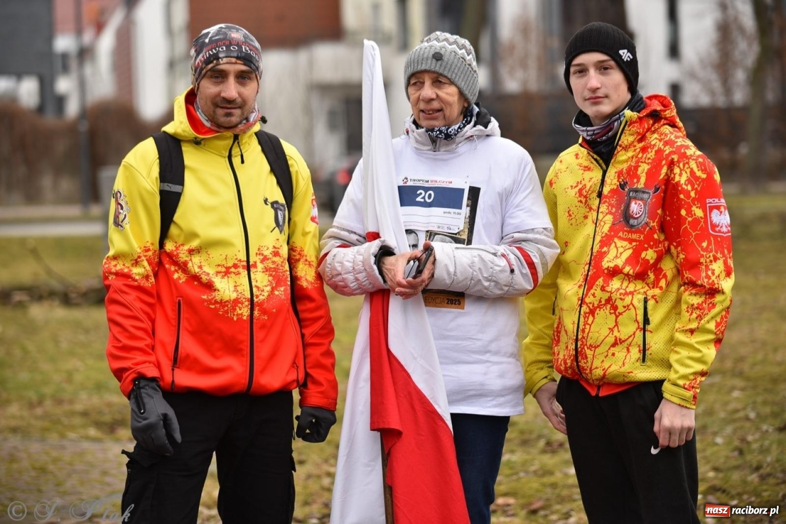 Zdjęcie w galerii na portalu naszraciborz.pl: Bieg Pamięci Żołnierzy Wyklętych TROPEM WILCZYM 2025: Racibórz uhonorował Niezłomnych wiadomości z regionu